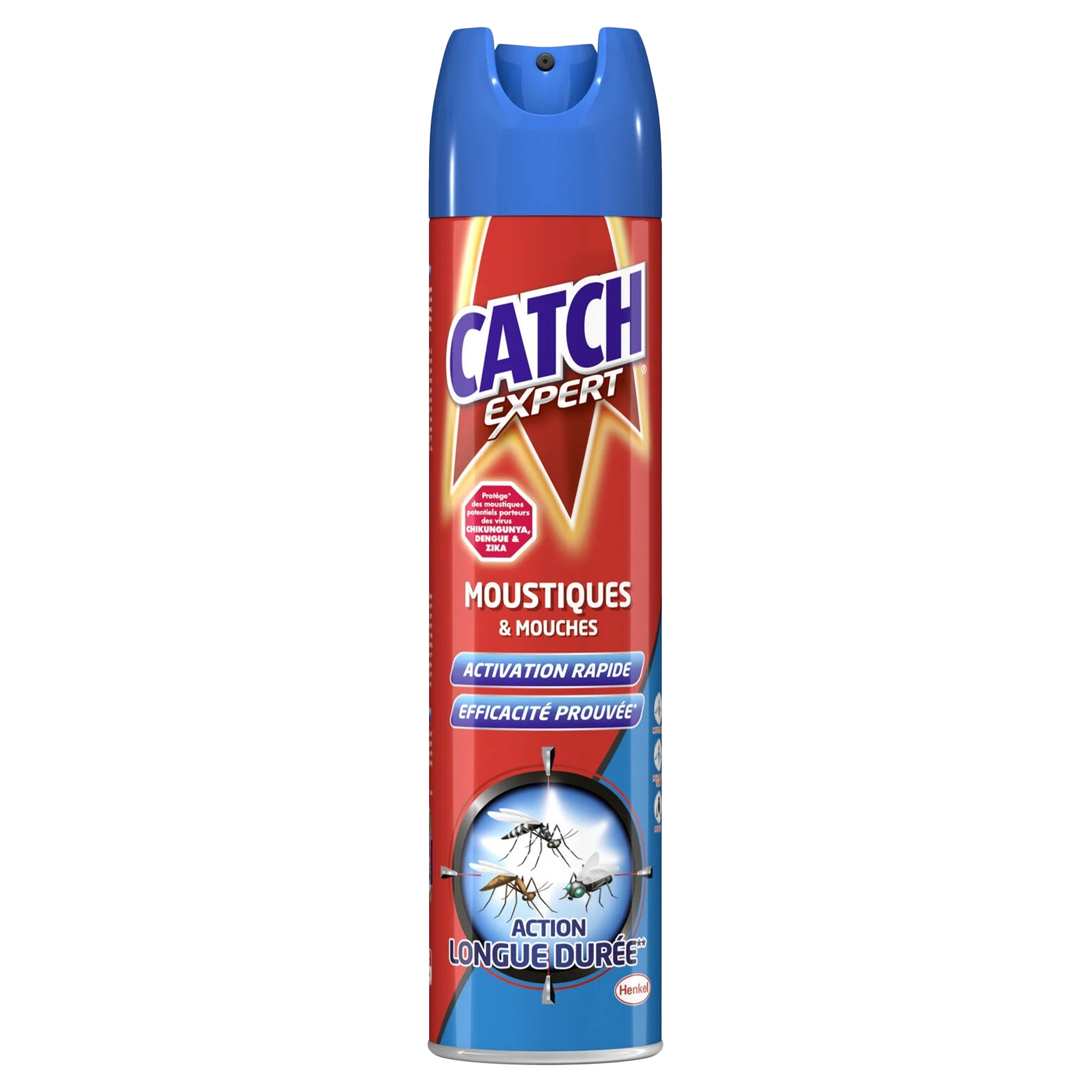 SPRAY ANTI-MOUSTIQUE ET MOUCHES ACTION LONGUE DUREE