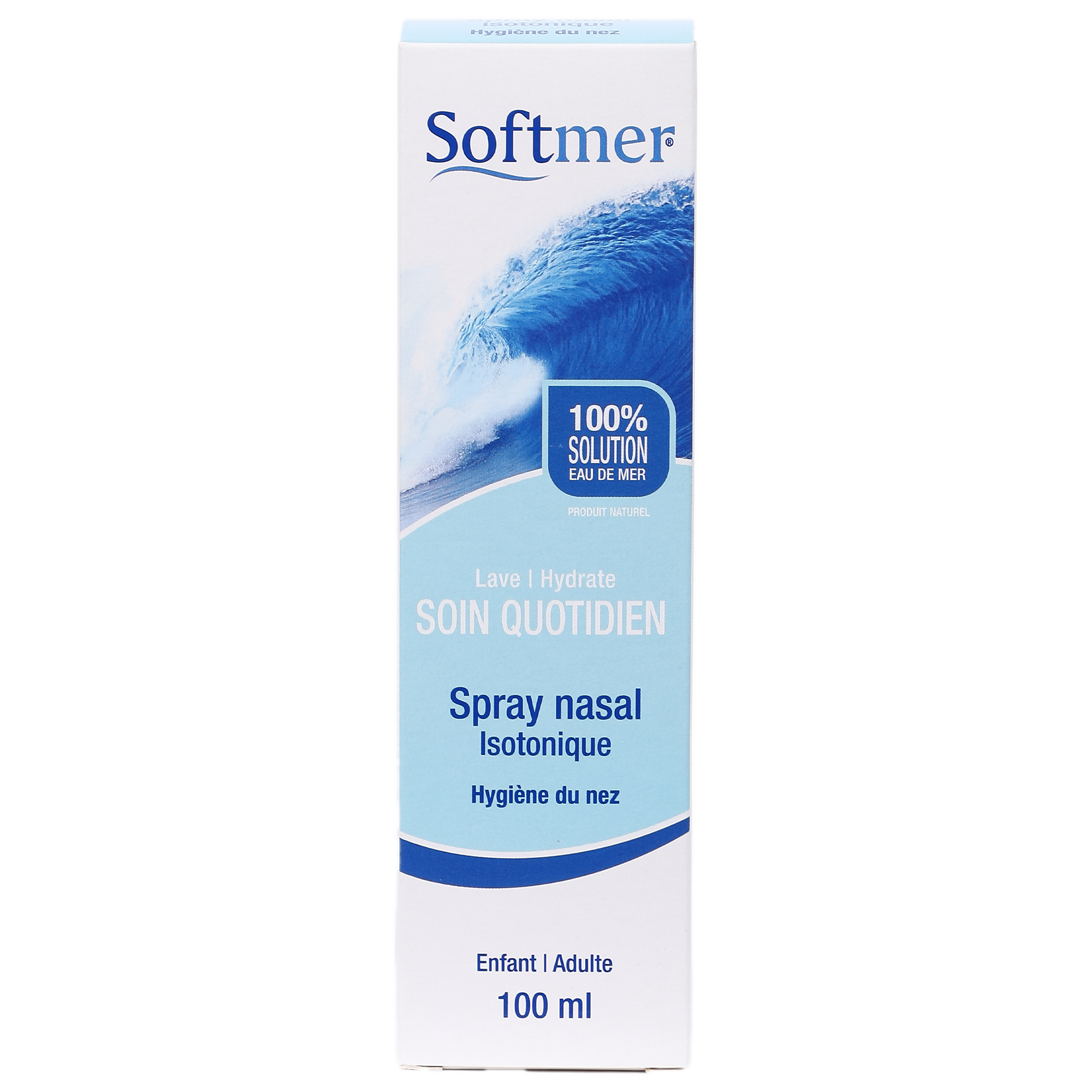 Spray nasal décongestionnant isotonique soin quotidien