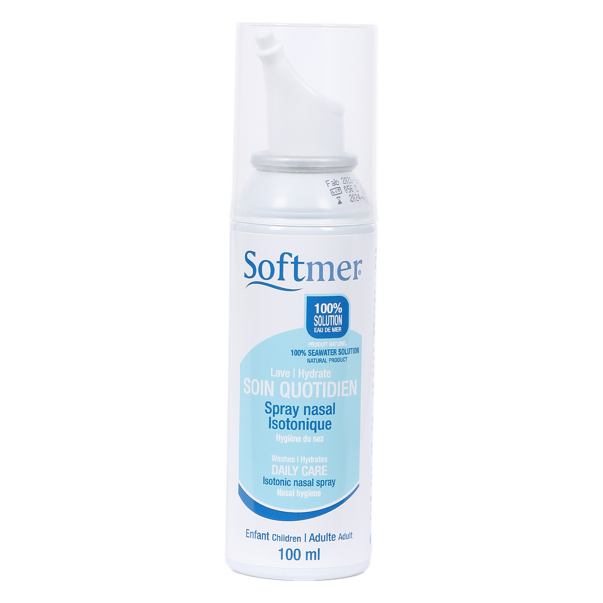 Spray nasal décongestionnant isotonique soin quotidien