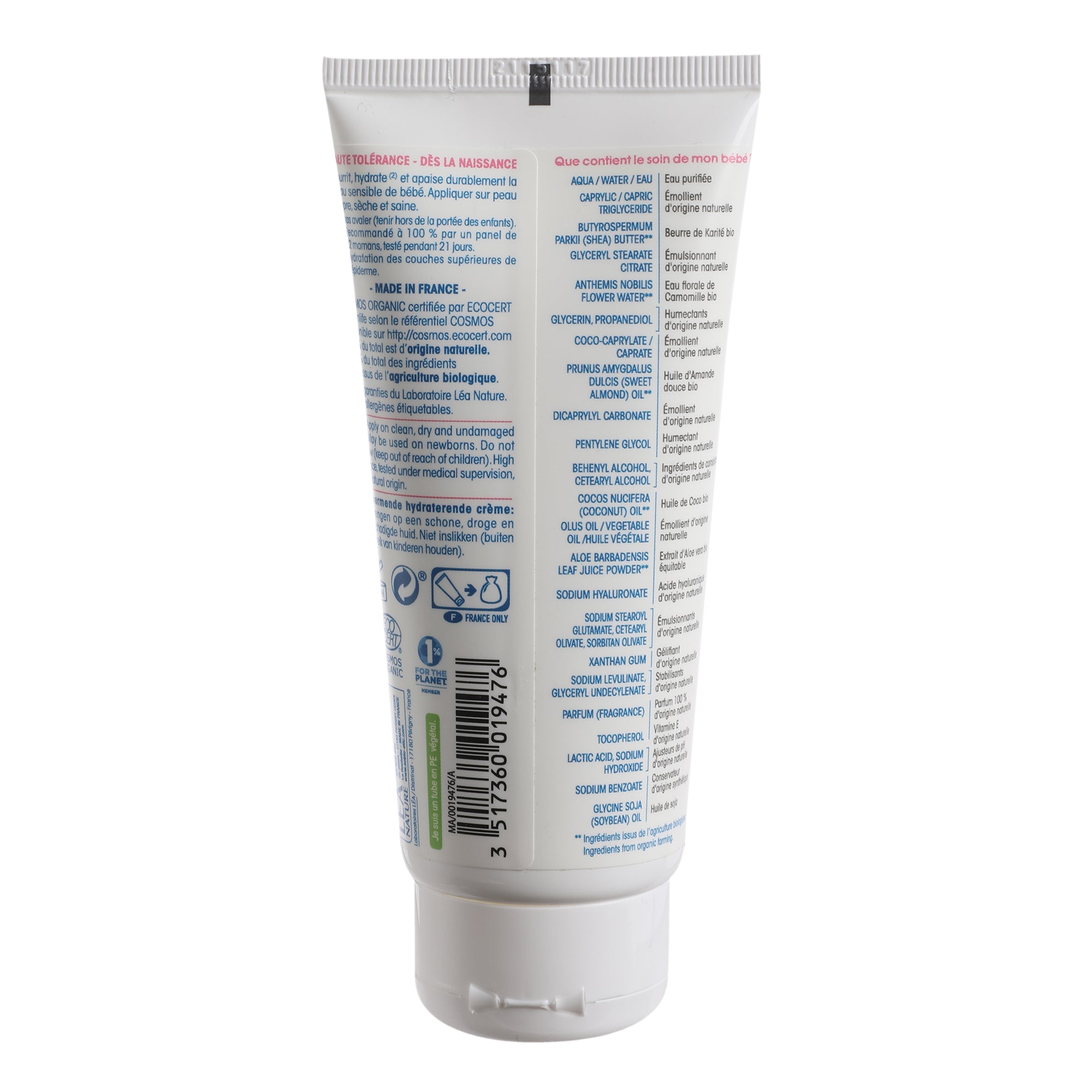 Crème hydratant visage et corps