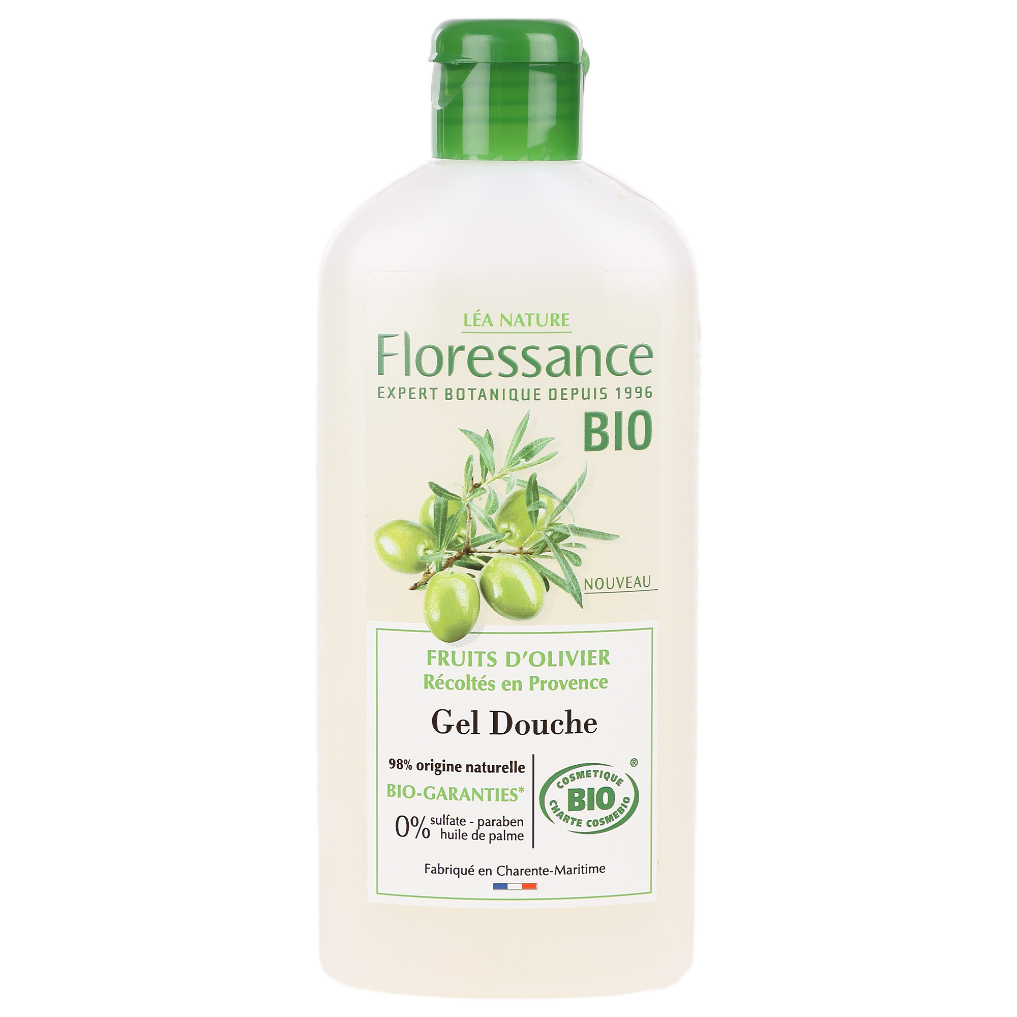 Gel douche fruits d'olivier