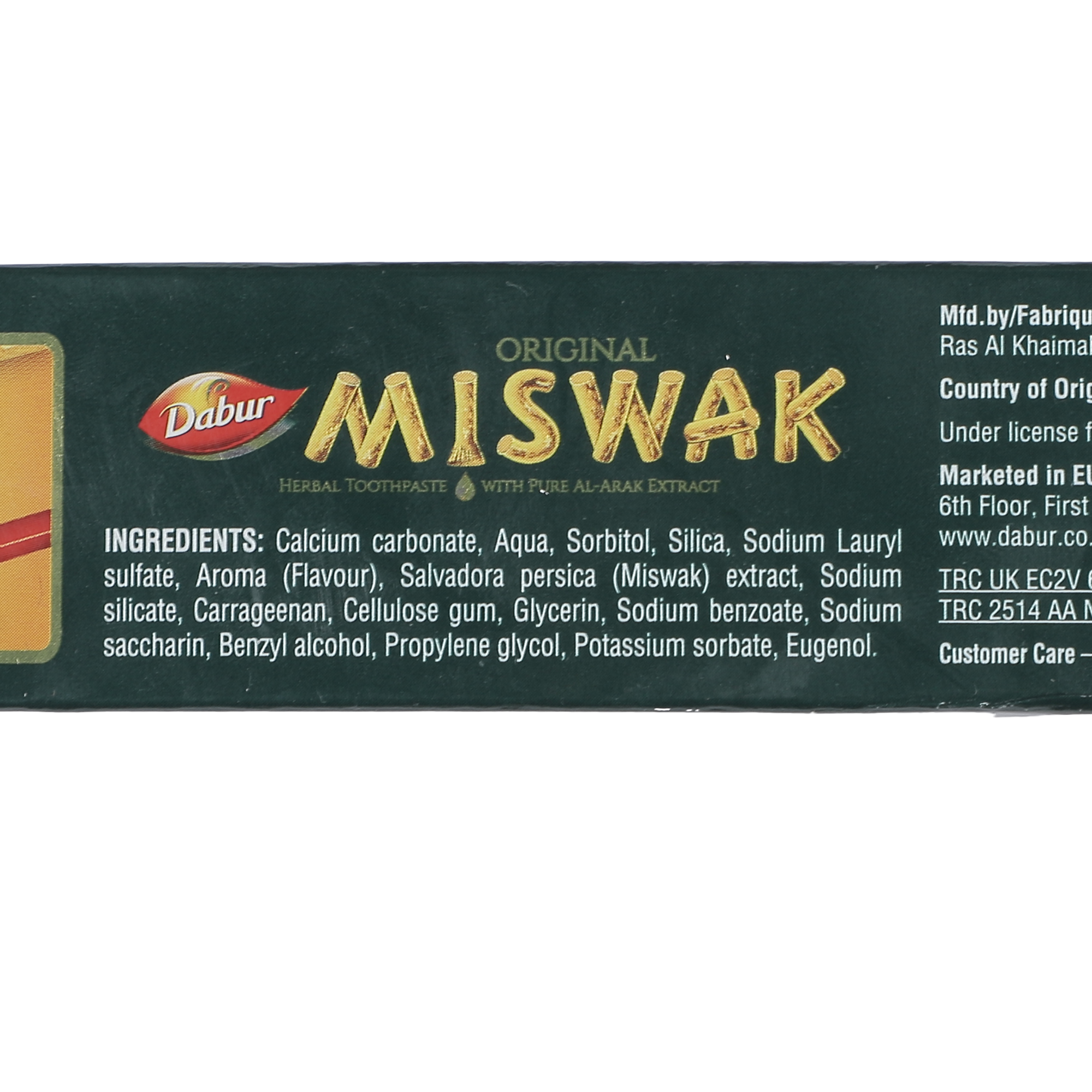 Dentifrice Miswak