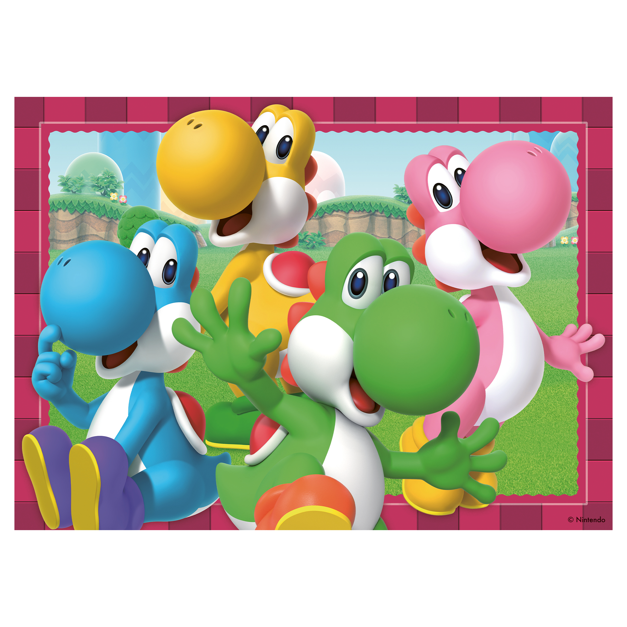 Puzzle 4x1000 pièces Super Mario