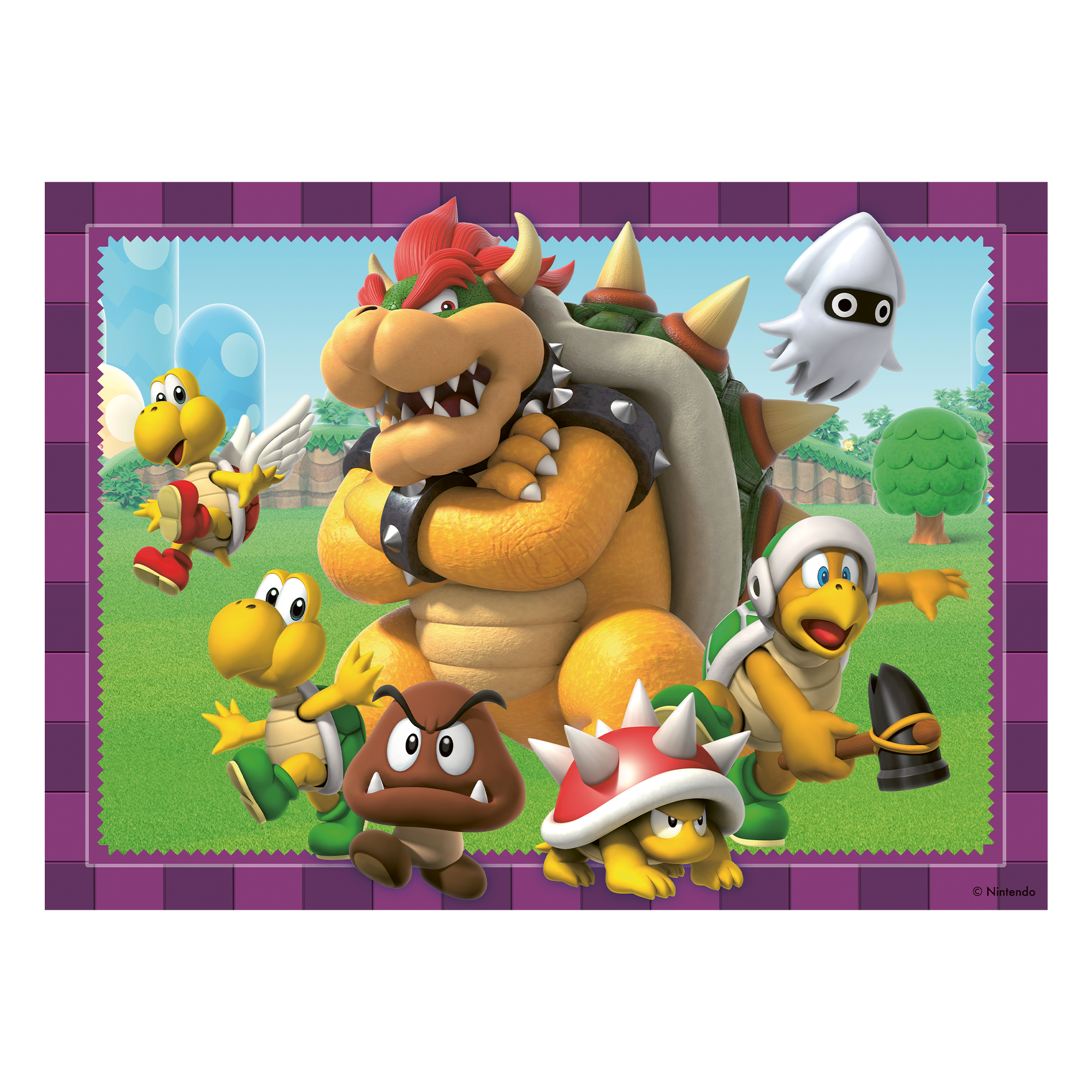 Puzzle 4x1000 pièces Super Mario