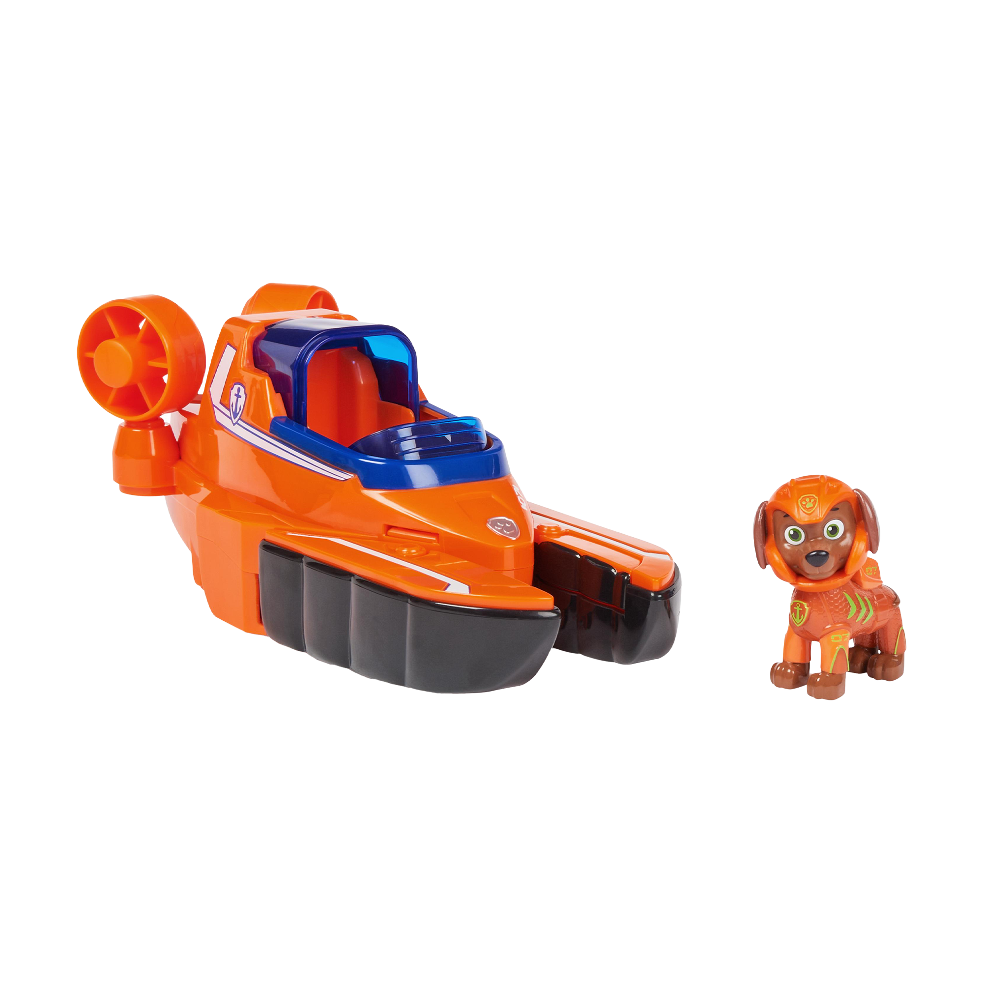 Véhicule + Figurine Aqua Pups - Zuma La pat patrouille