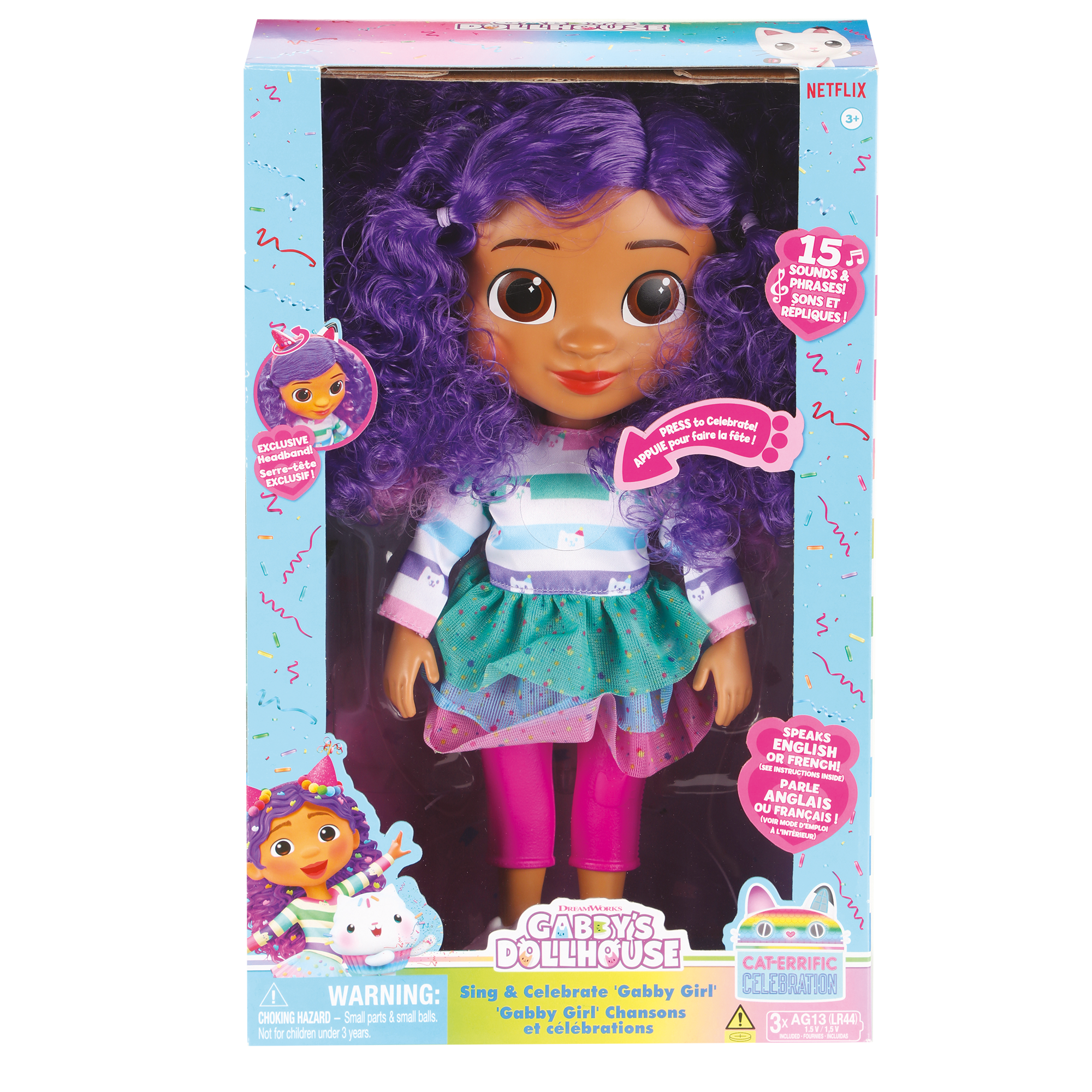 Poupée Gabby interactive 33cm