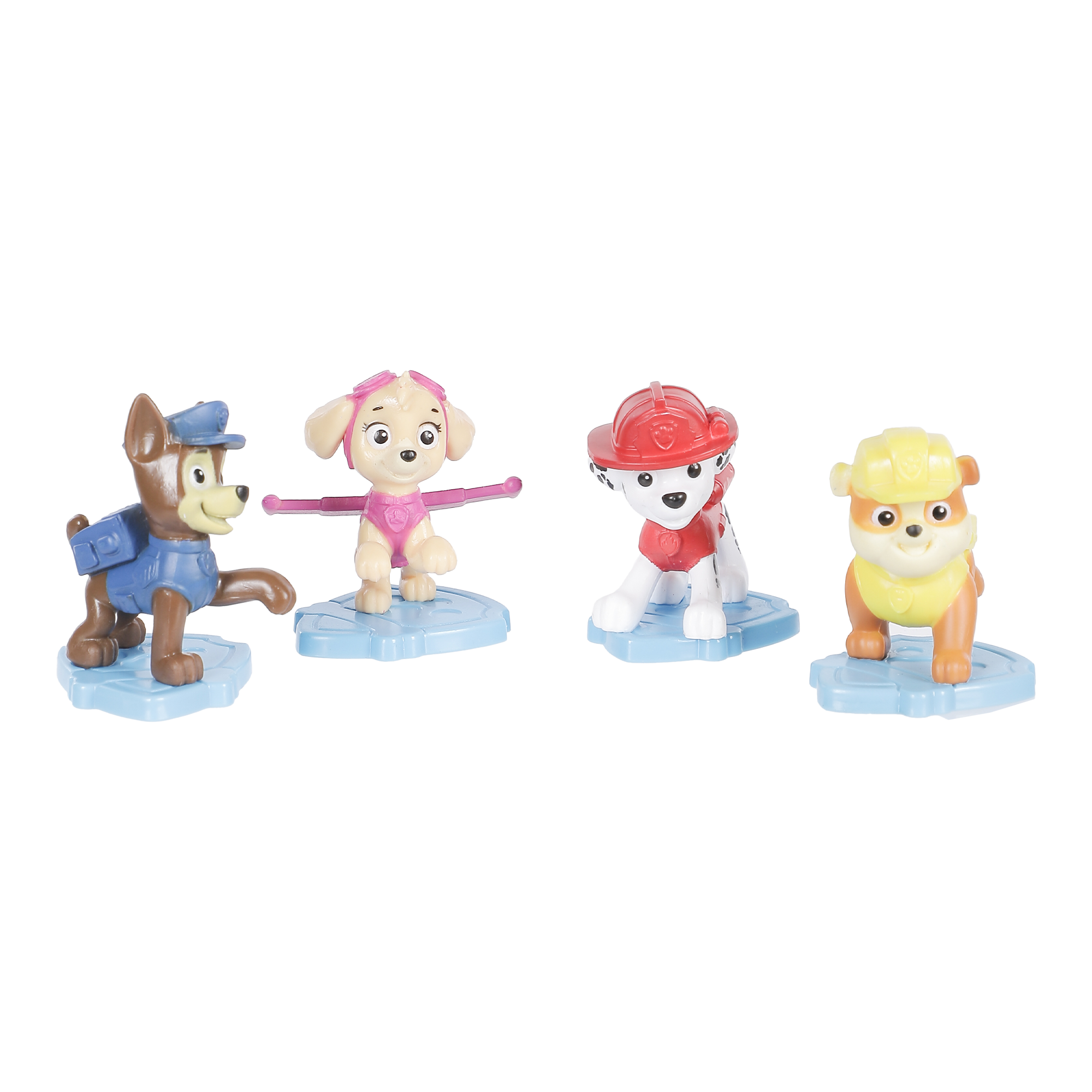 Coffret de 4 figurines Pat Patrouille