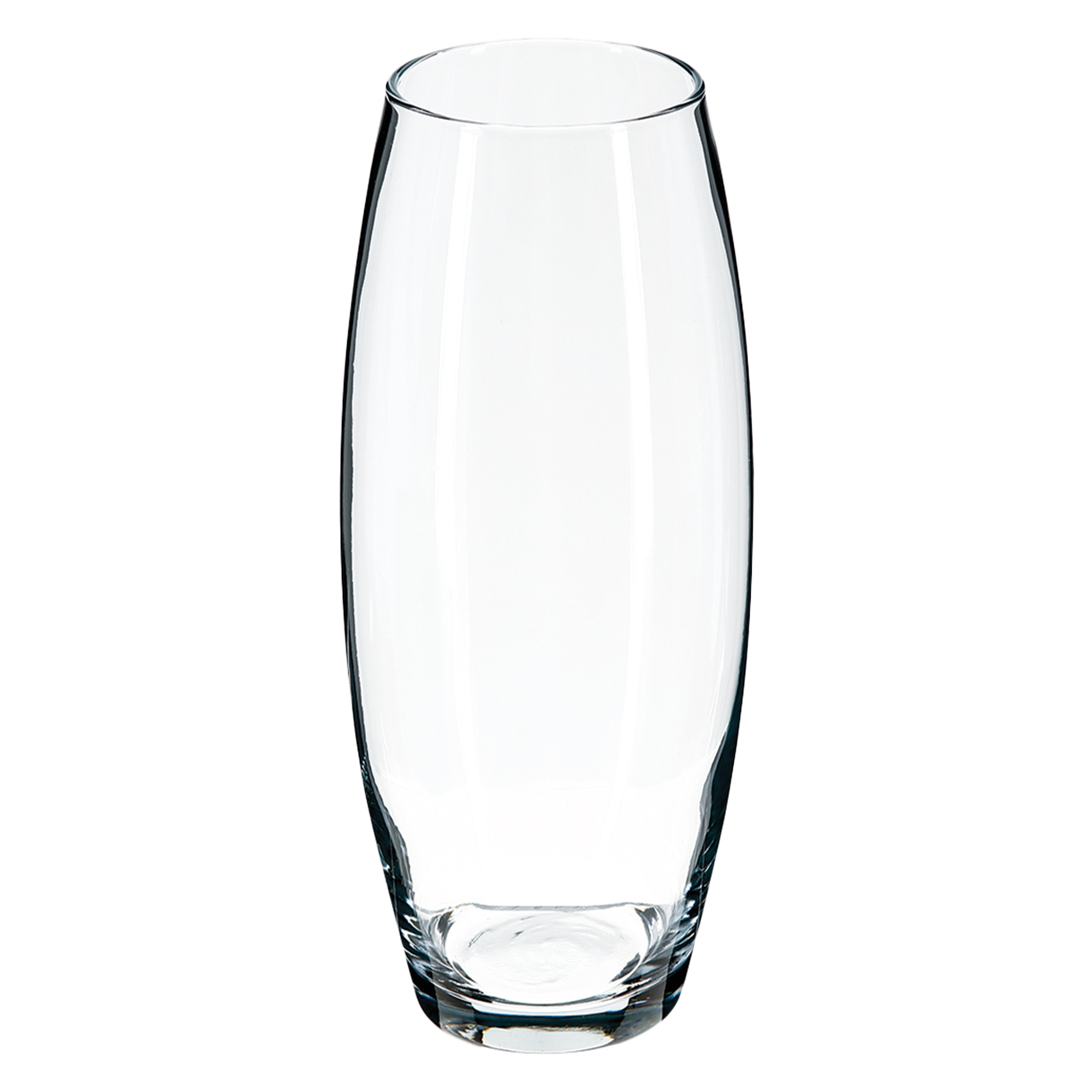 Vase Flora bombe transparent