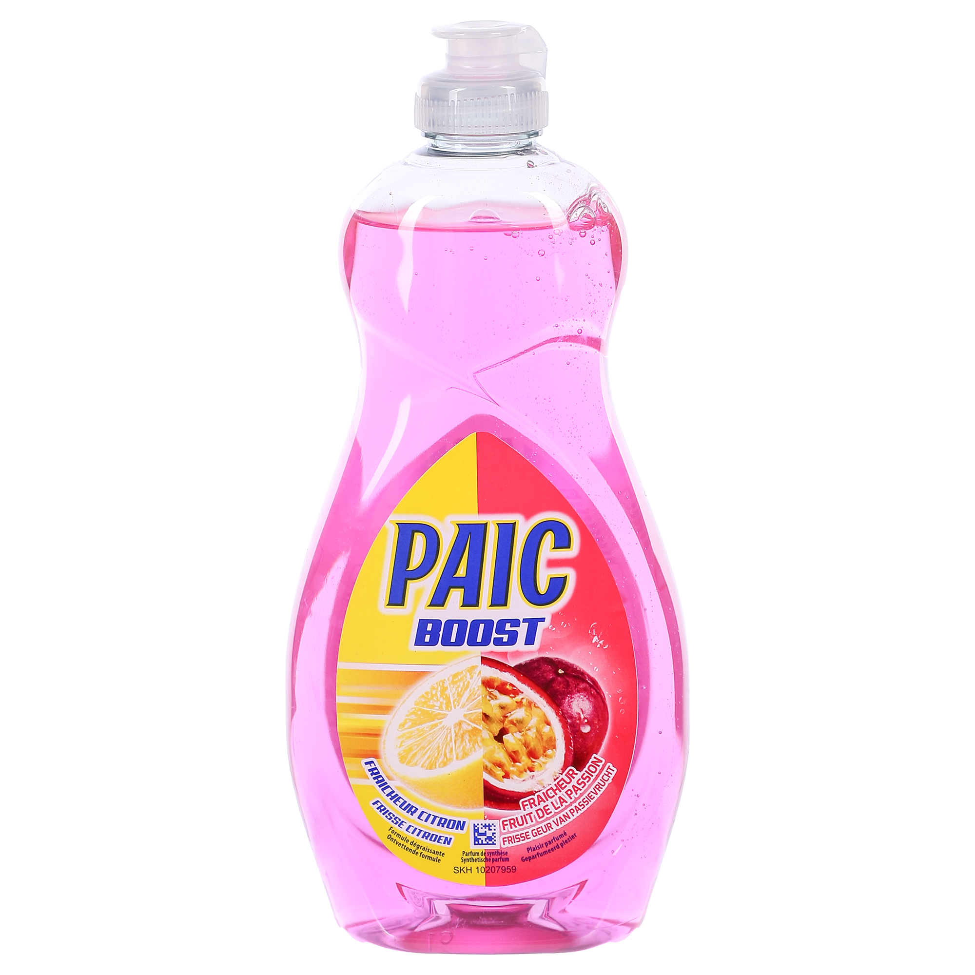 Liquide vaisselle Boost citron et fruit de la passion