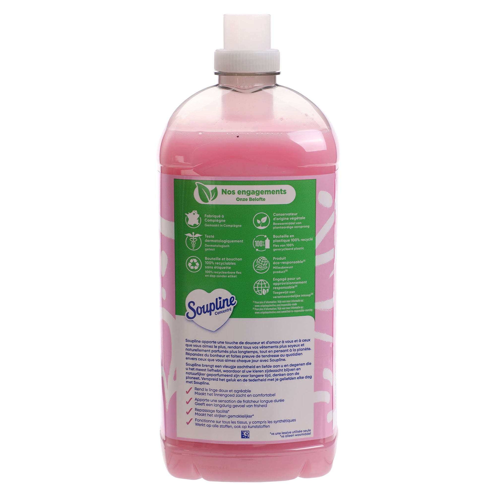 Adoucissant concentré rose et cerise