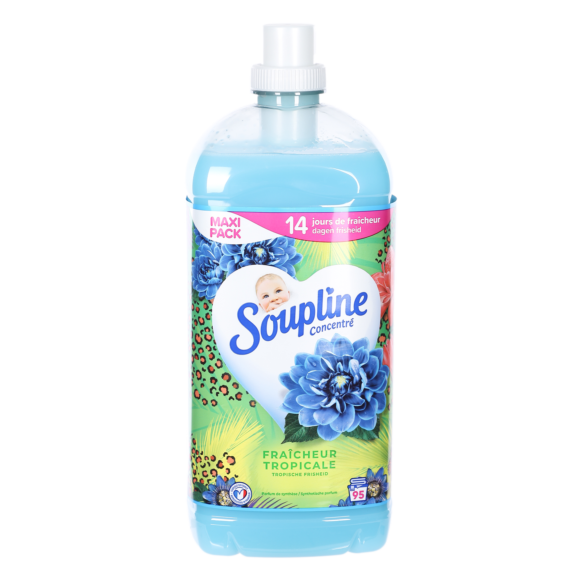 Adoucissant concentré fraicheur tropicale