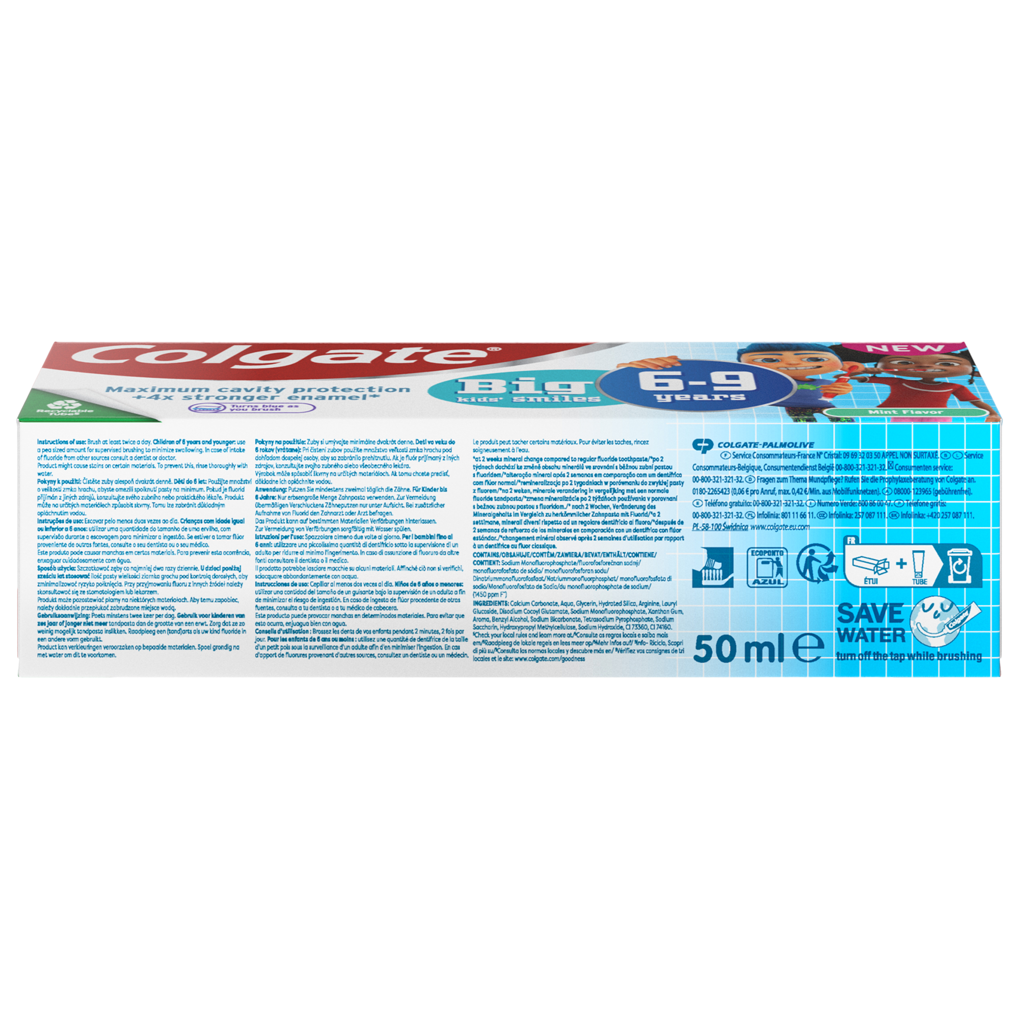 Dentifrice junior 6-9 ans