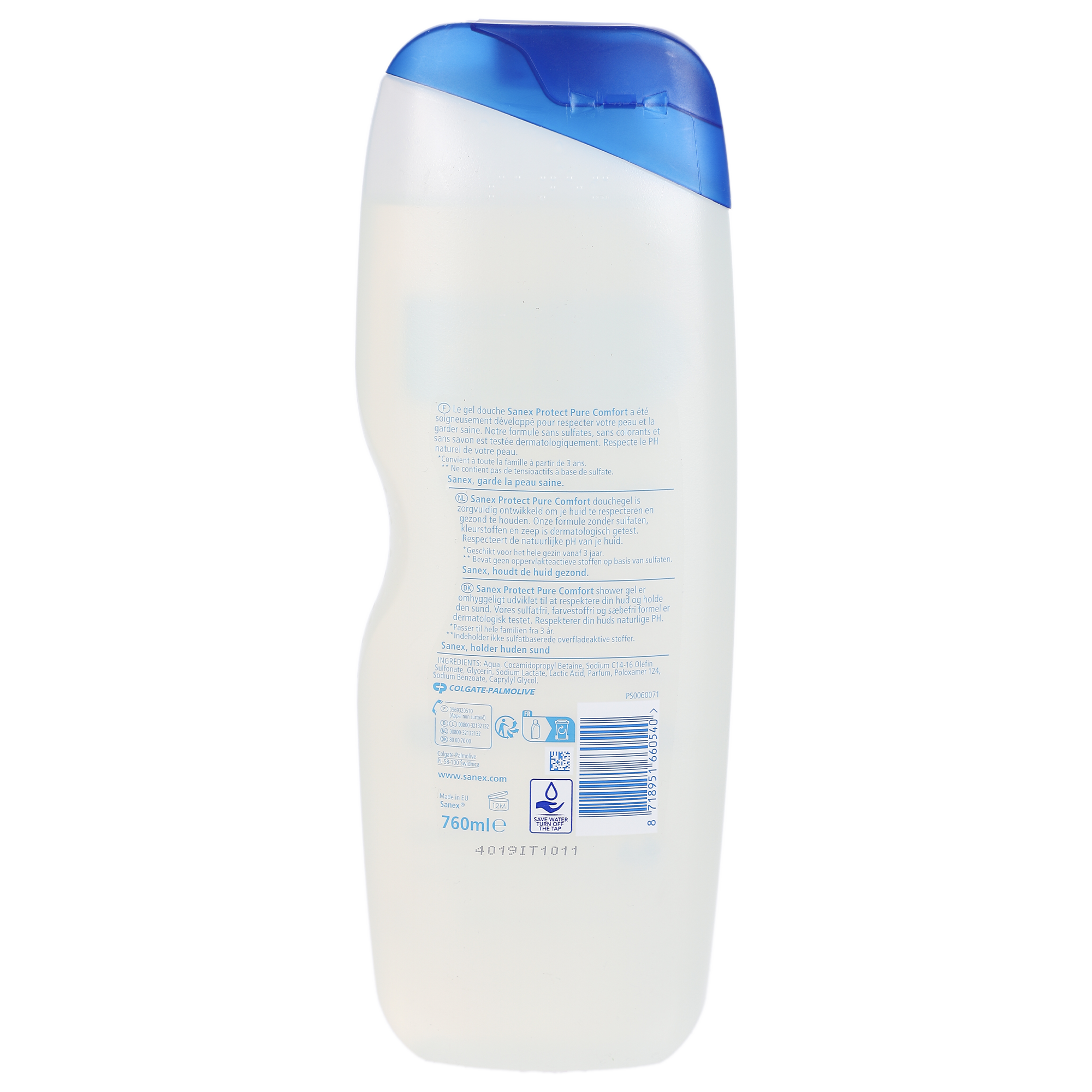 Gel douche pure confort