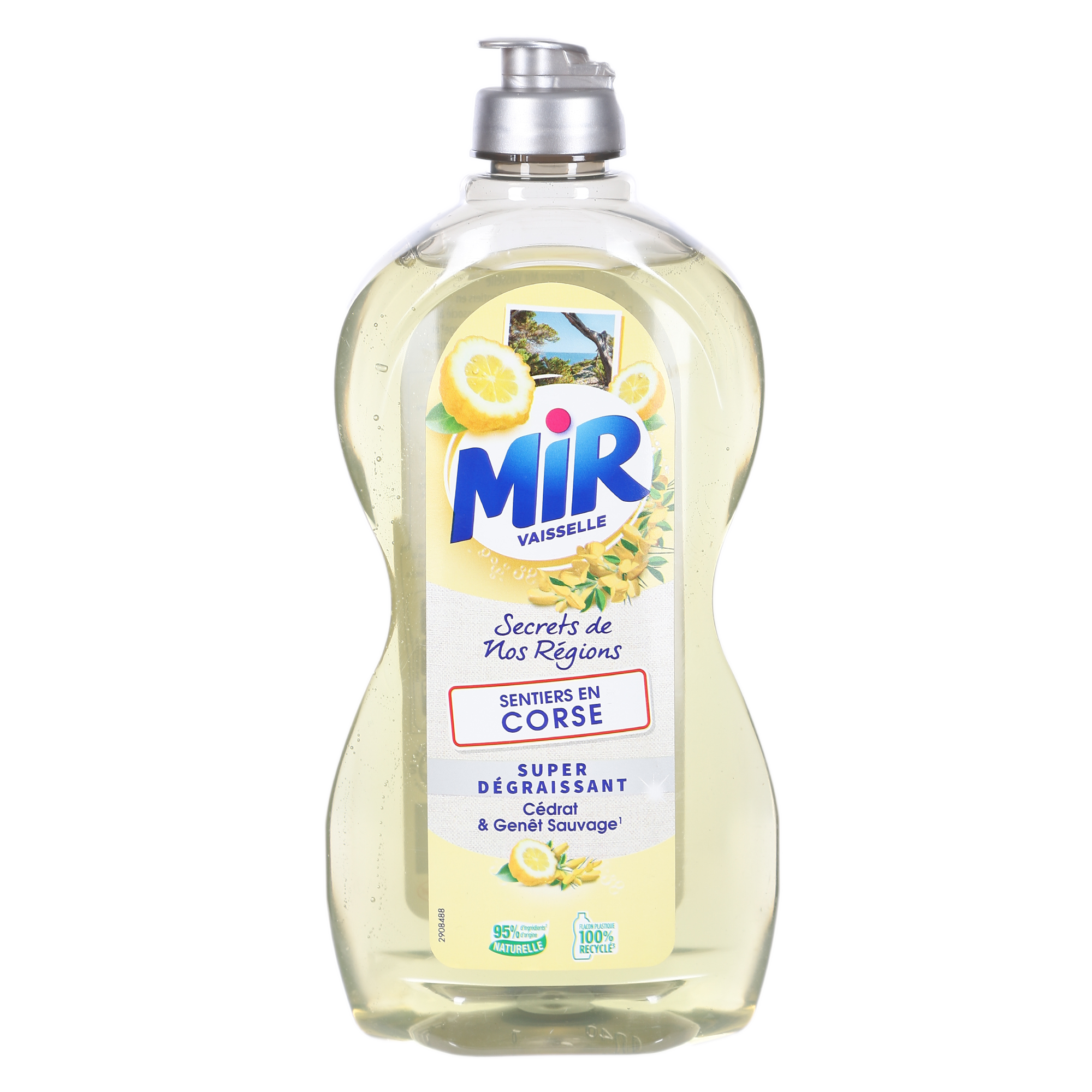 Liquide vaisselle sentiers en Corse cedrat et Genet sauvage