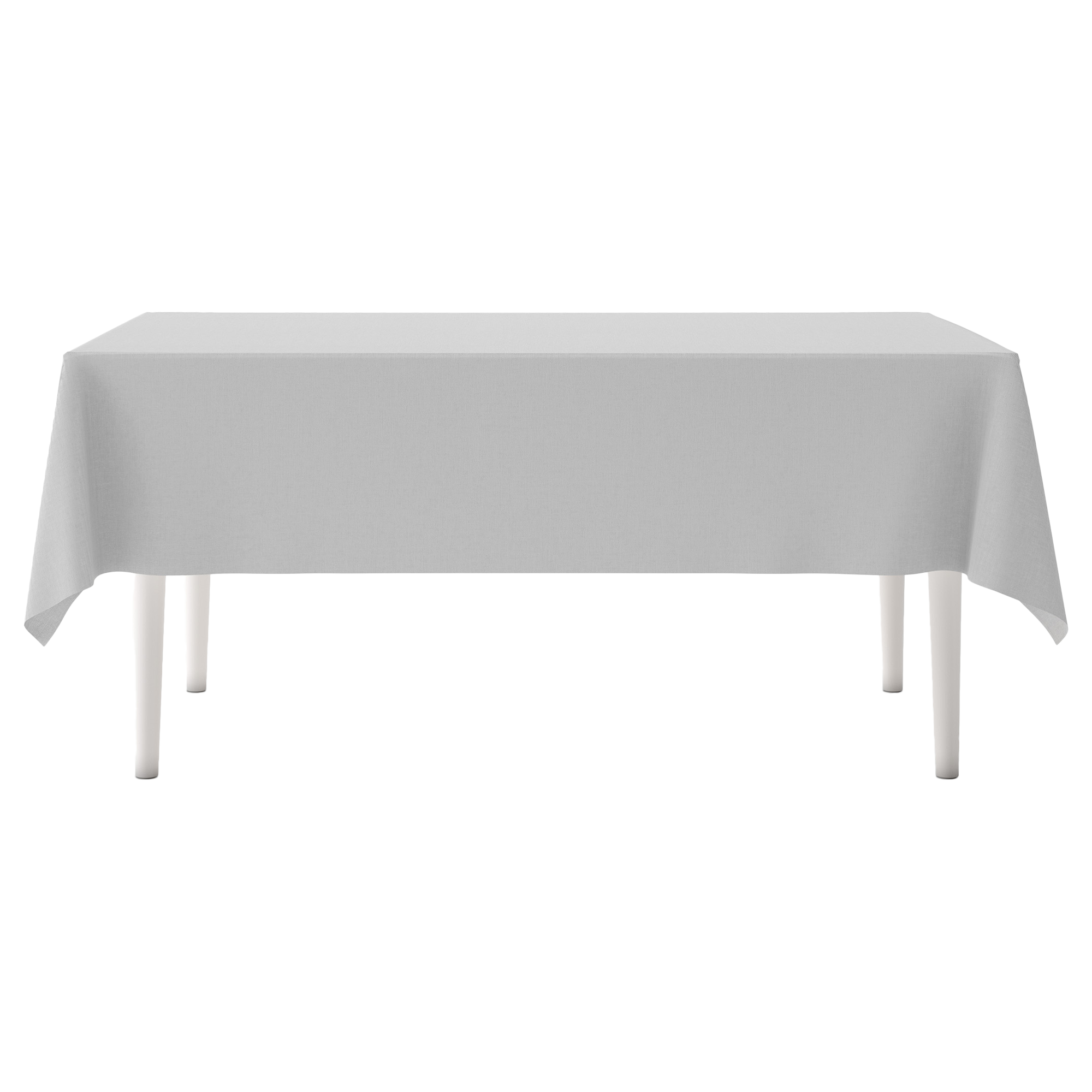 Nappe polyester unie  - Blanc