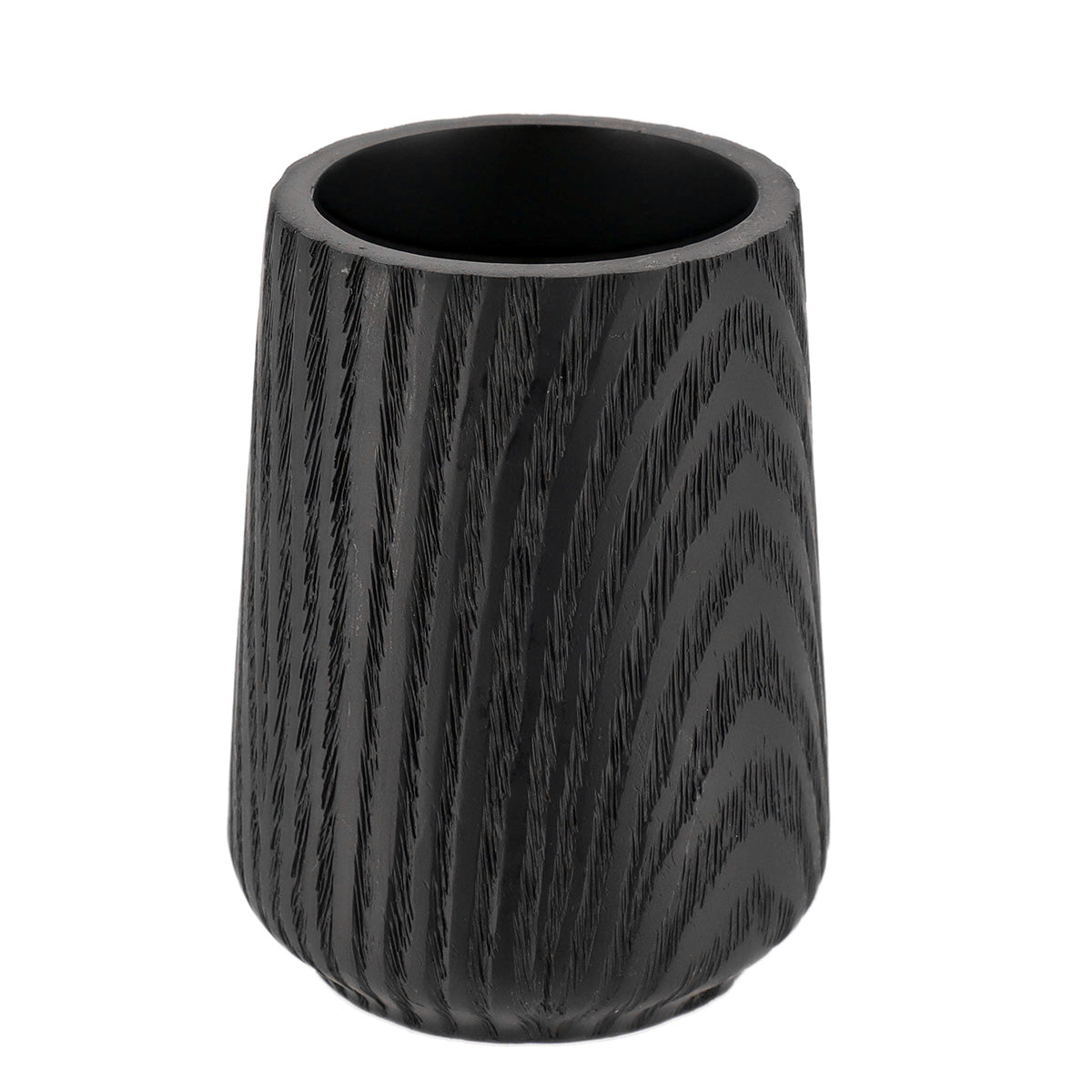 Gobelet effet bois noir