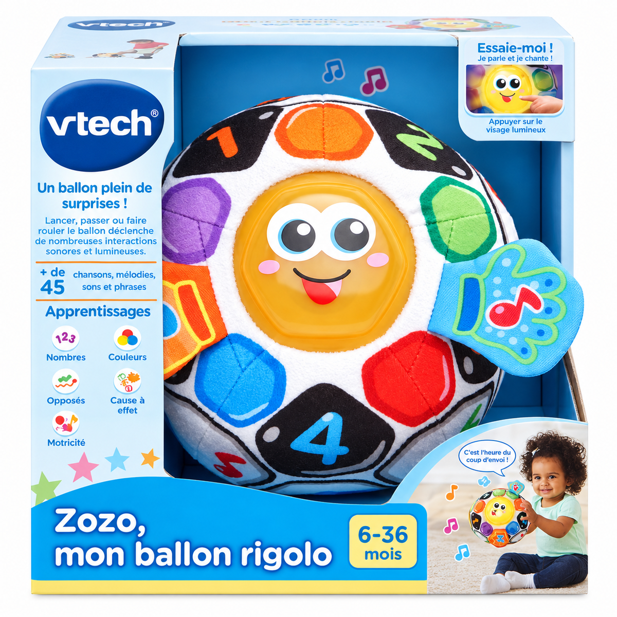 Jouet Zozo mon ballon rigolo VTech