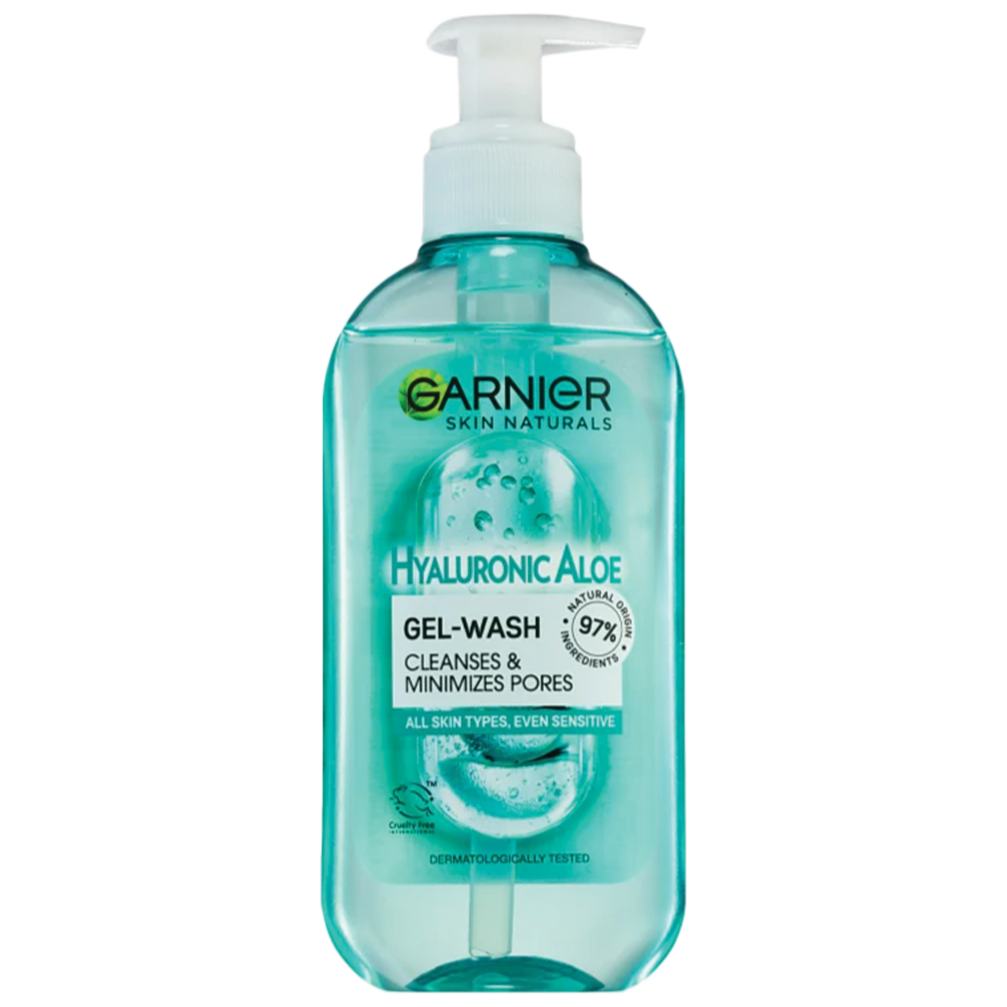 Gel nettoyant à l'acide hyaluronique et l'aloe vera