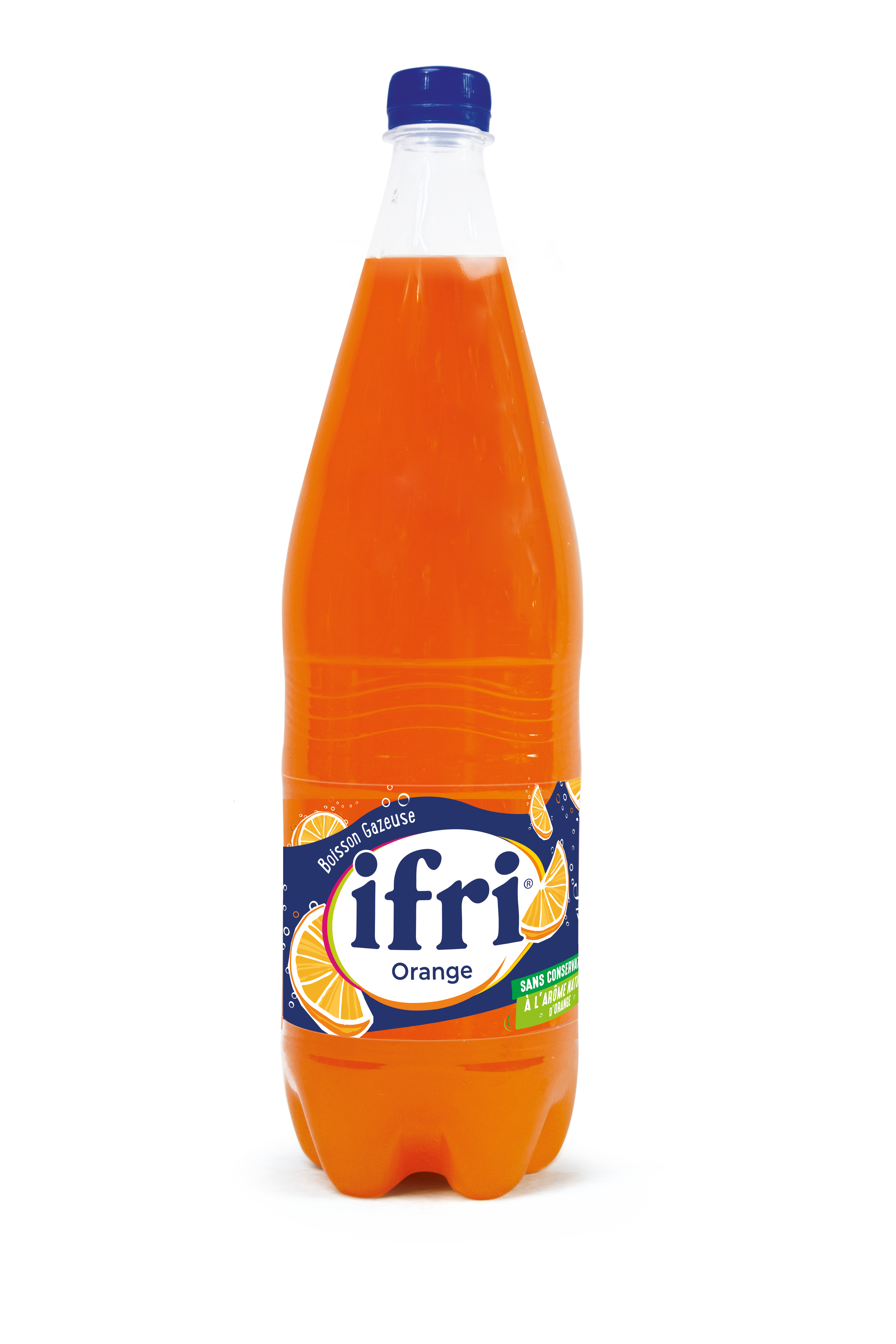 Boisson gazeuse saveur Orange