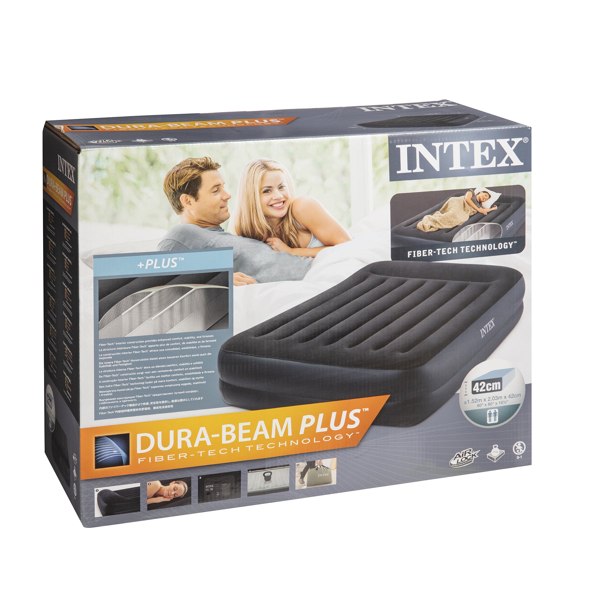 Matelas gonflable électrique 2 places