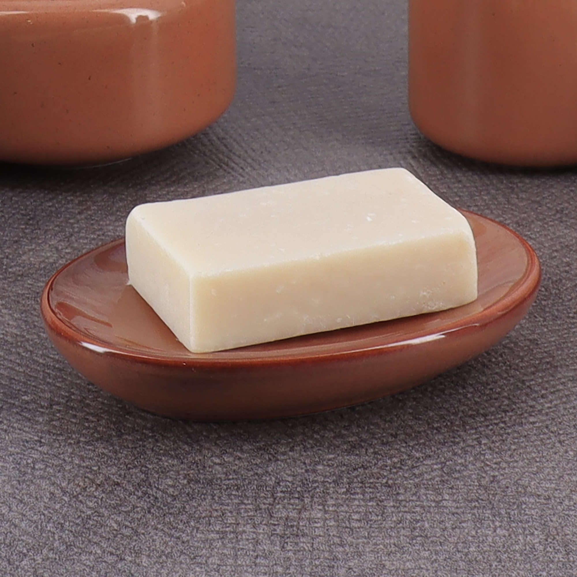 Porte savon terracotta