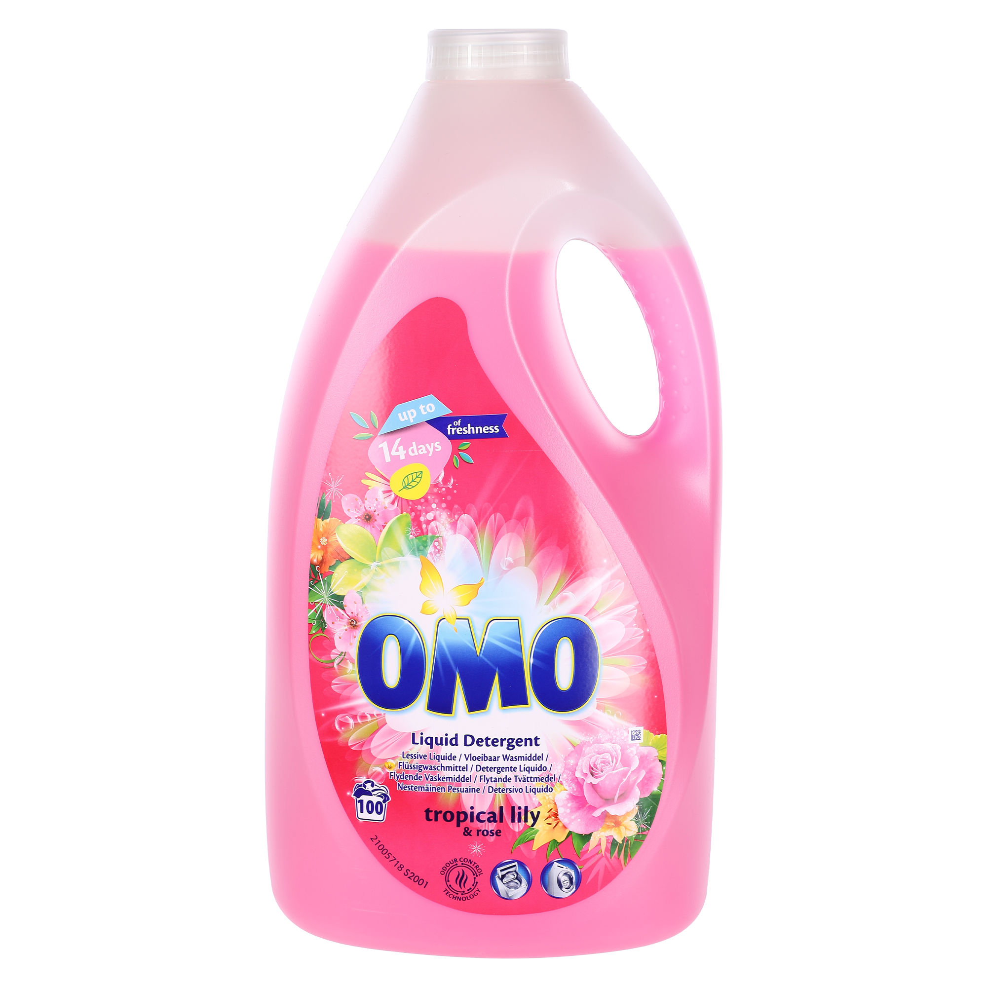 100 doses de lessive liquide tropical