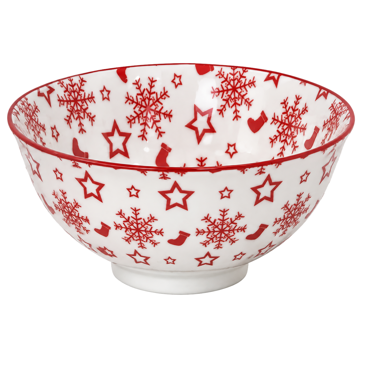 BOL PORCELAINE DECO NOEL 12*5.6CM