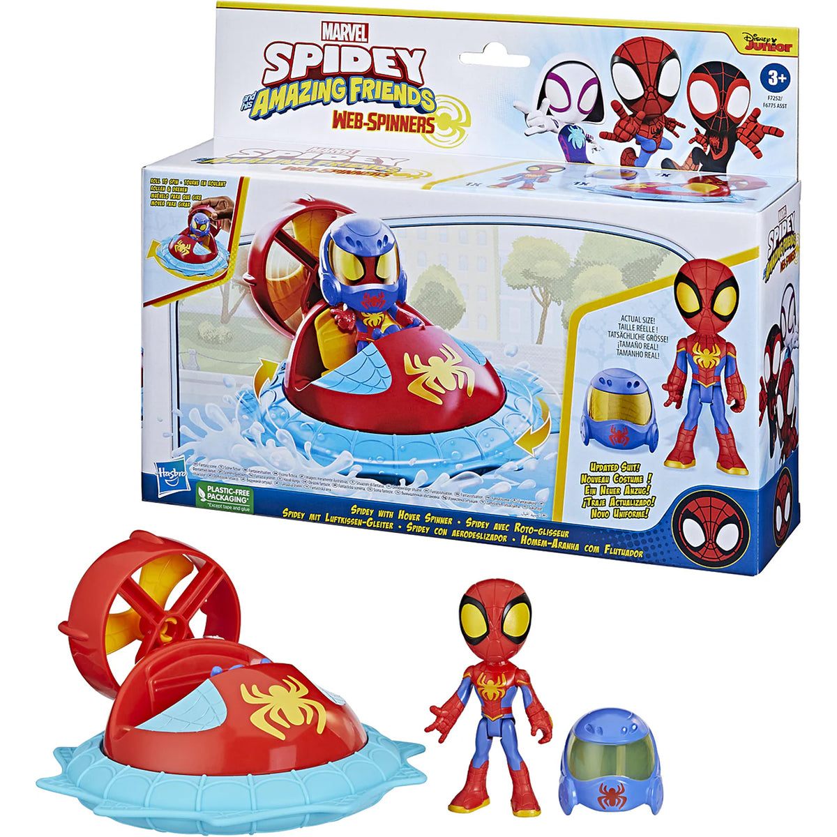 Figurine Spidey Roto avec véhicule Hasbro