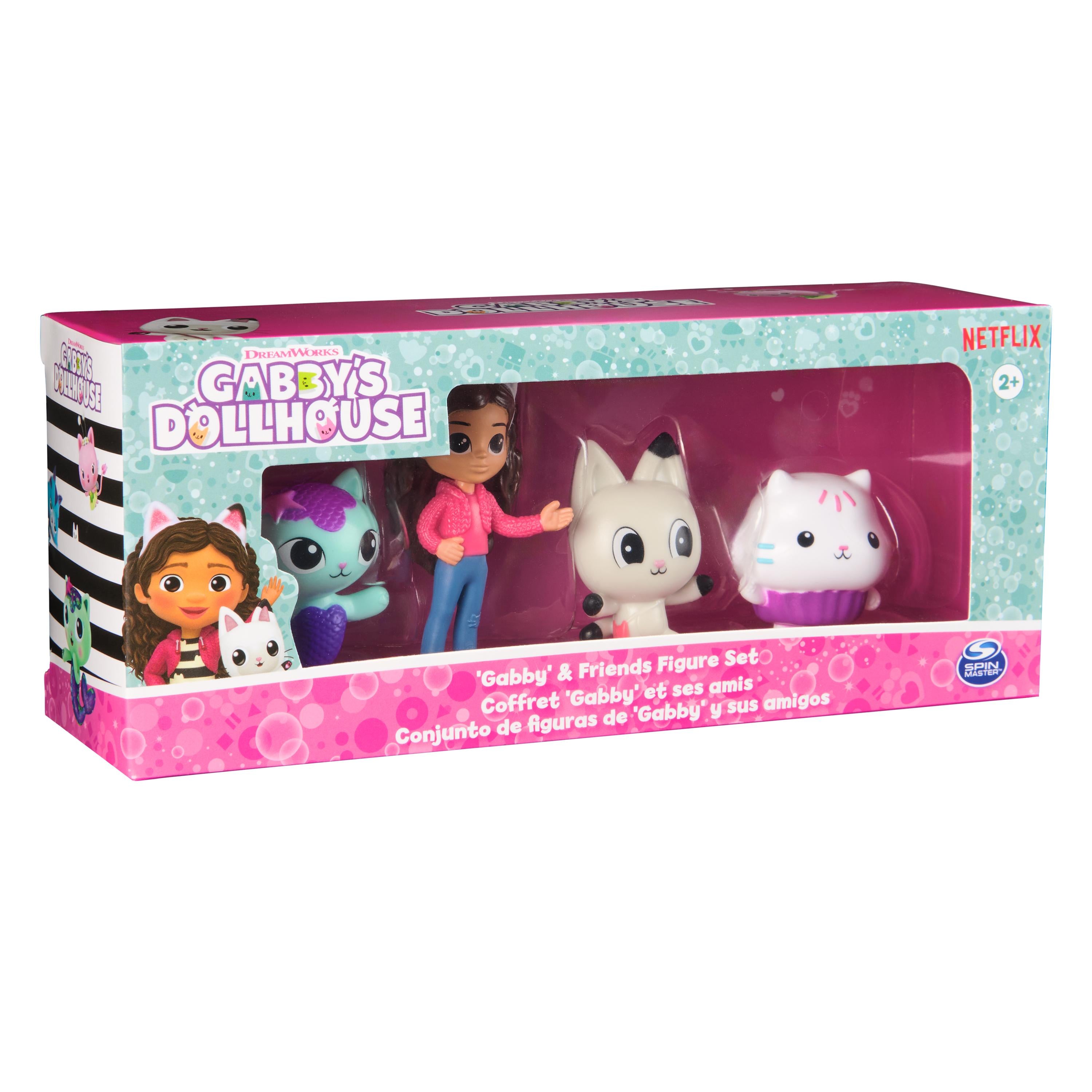 Coffret de 4 figurines Gabby's Dollhouse 8cm