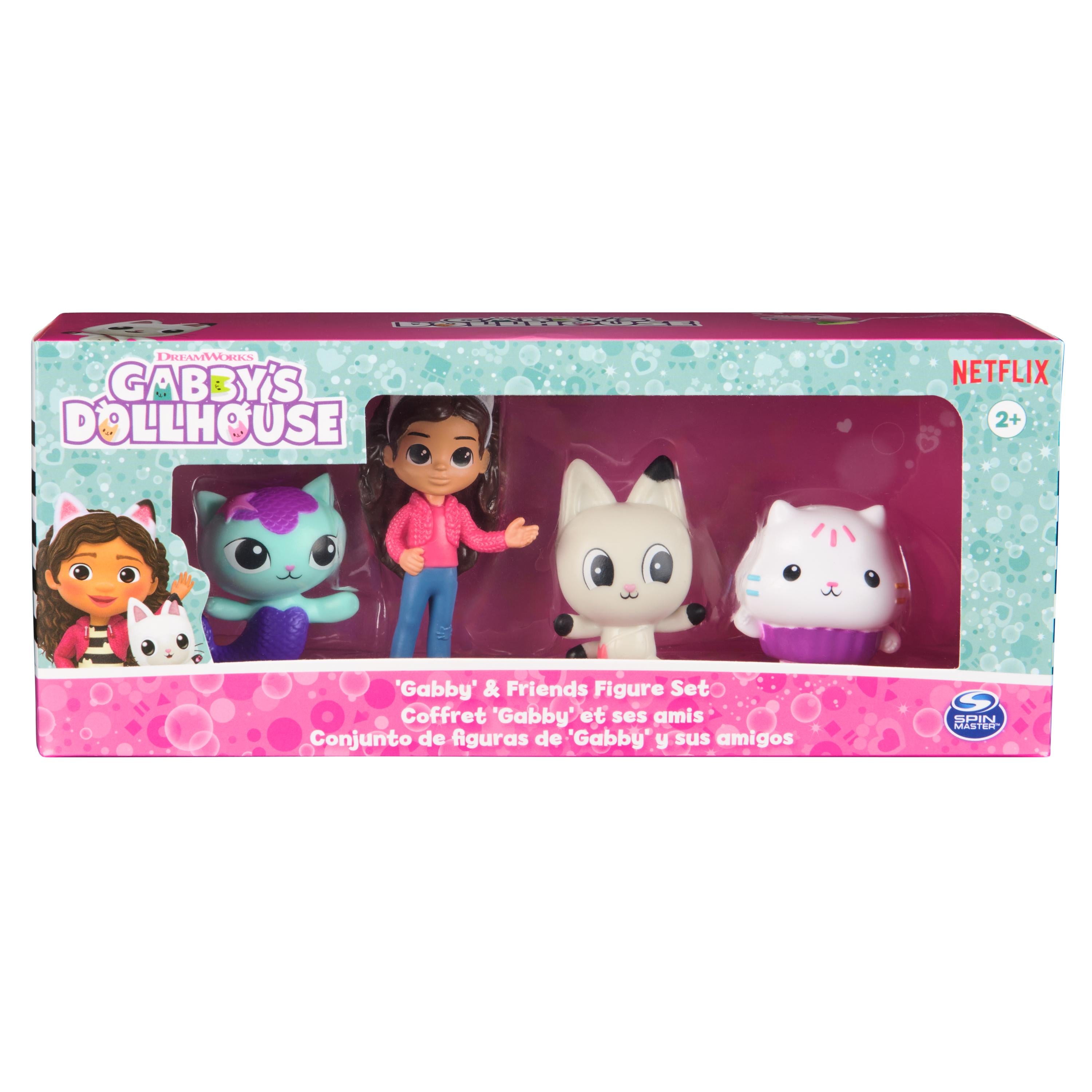 Coffret de 4 figurines Gabby's Dollhouse 8cm