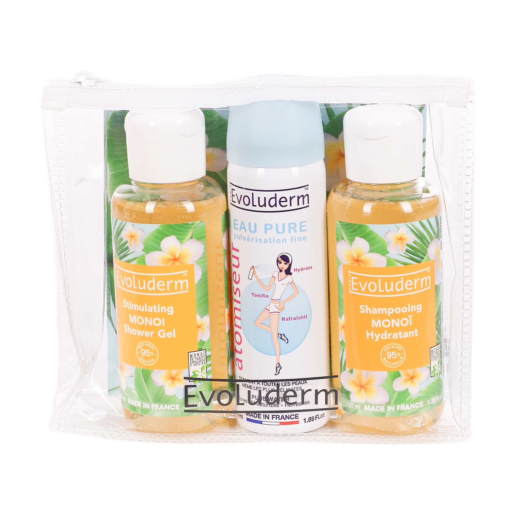 Trousse fraicheur au Monoï