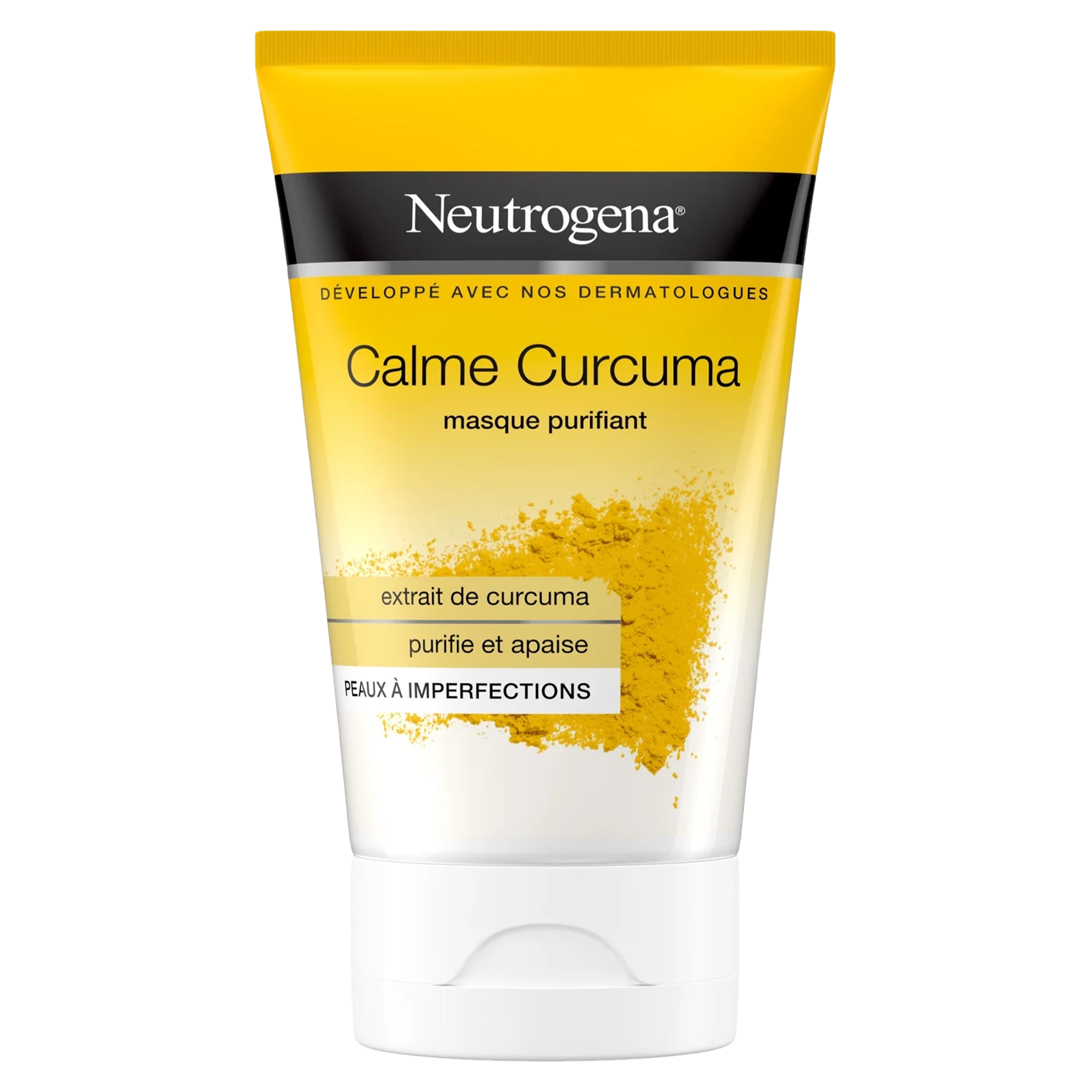 Masque visage à l'argile et curcuma clear et smoothe clay