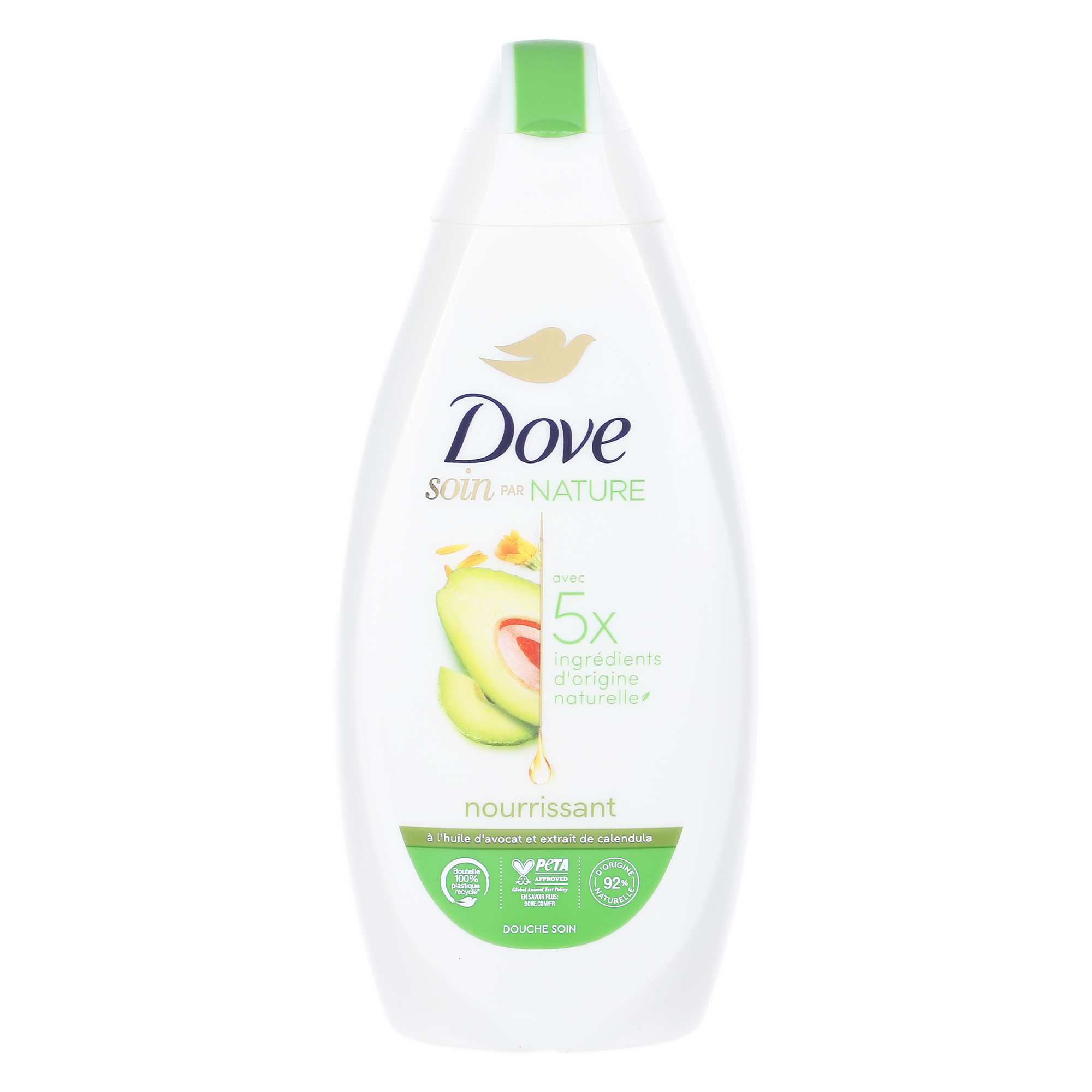 Lot de 2 gels douche soin nourrissant à l'avocat