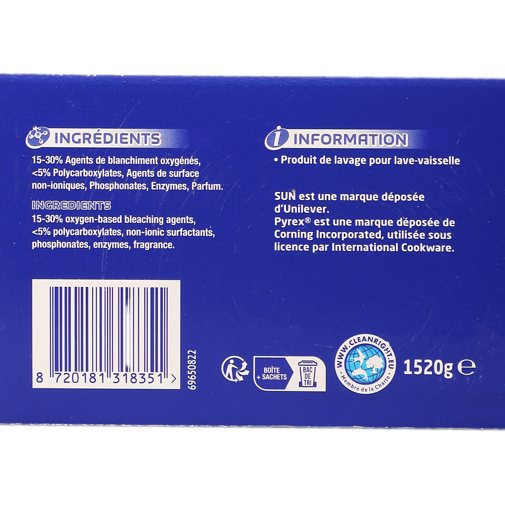160 tablettes lave-vaisselle classic