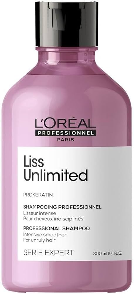 Shampoing L'Oréal Professionnel liss Unlimited Keratin Lisse intense