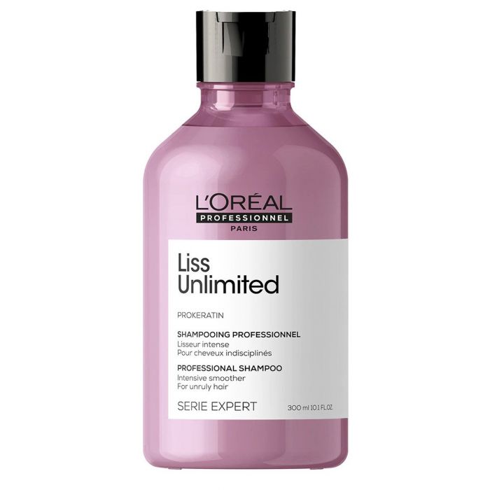 Shampoing L'Oréal Professionnel liss Unlimited Keratin Lisse intense