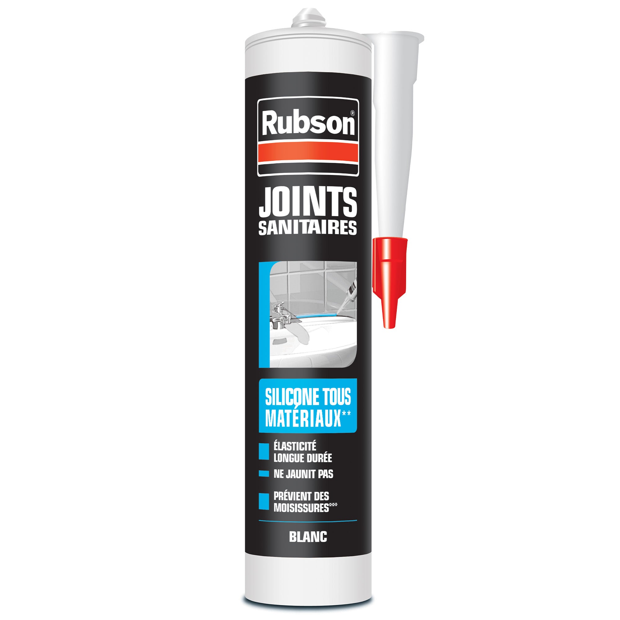 Kit joint sanitaire blanc