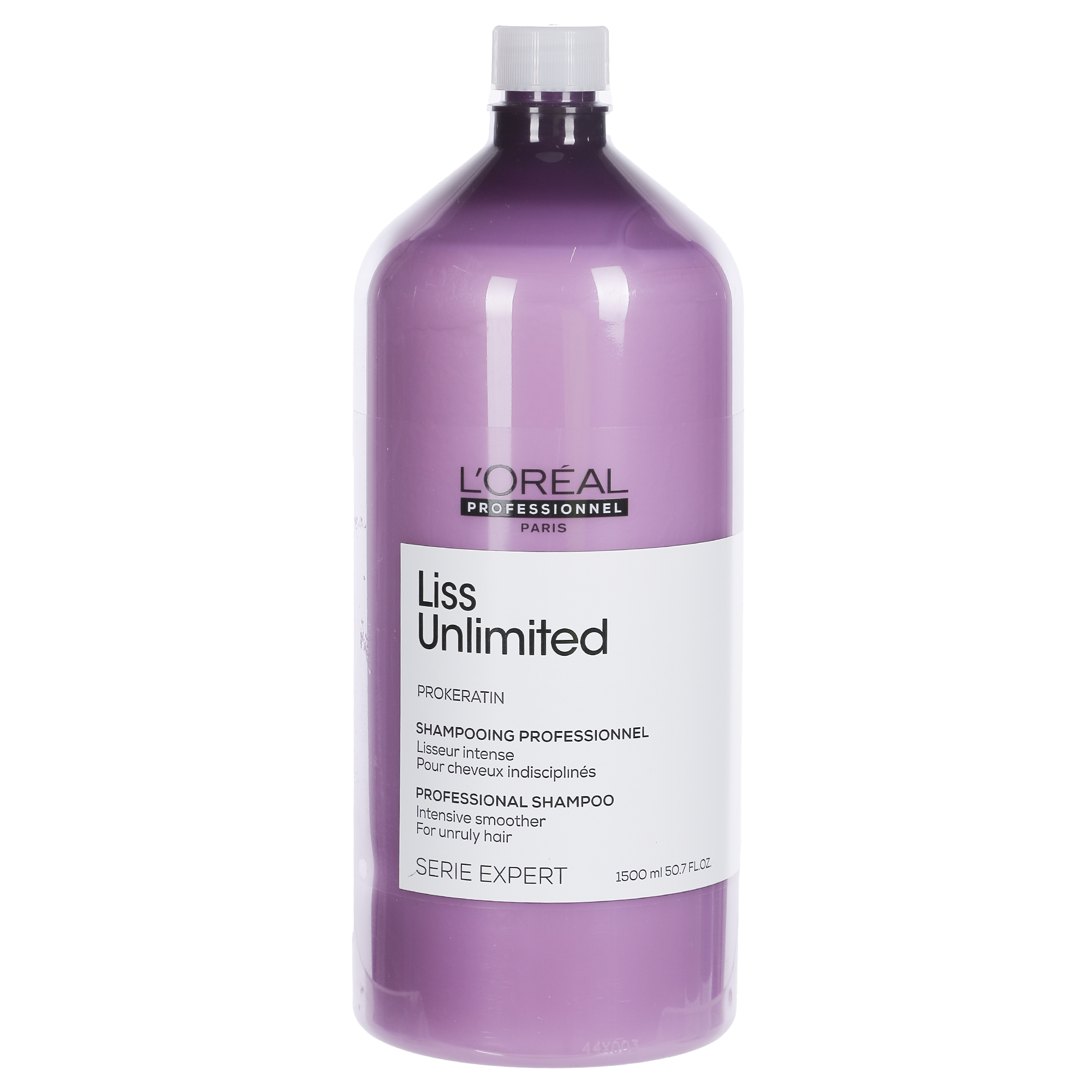 Shampoing liss unlimited pro kératine série expert avec pompe Grand format