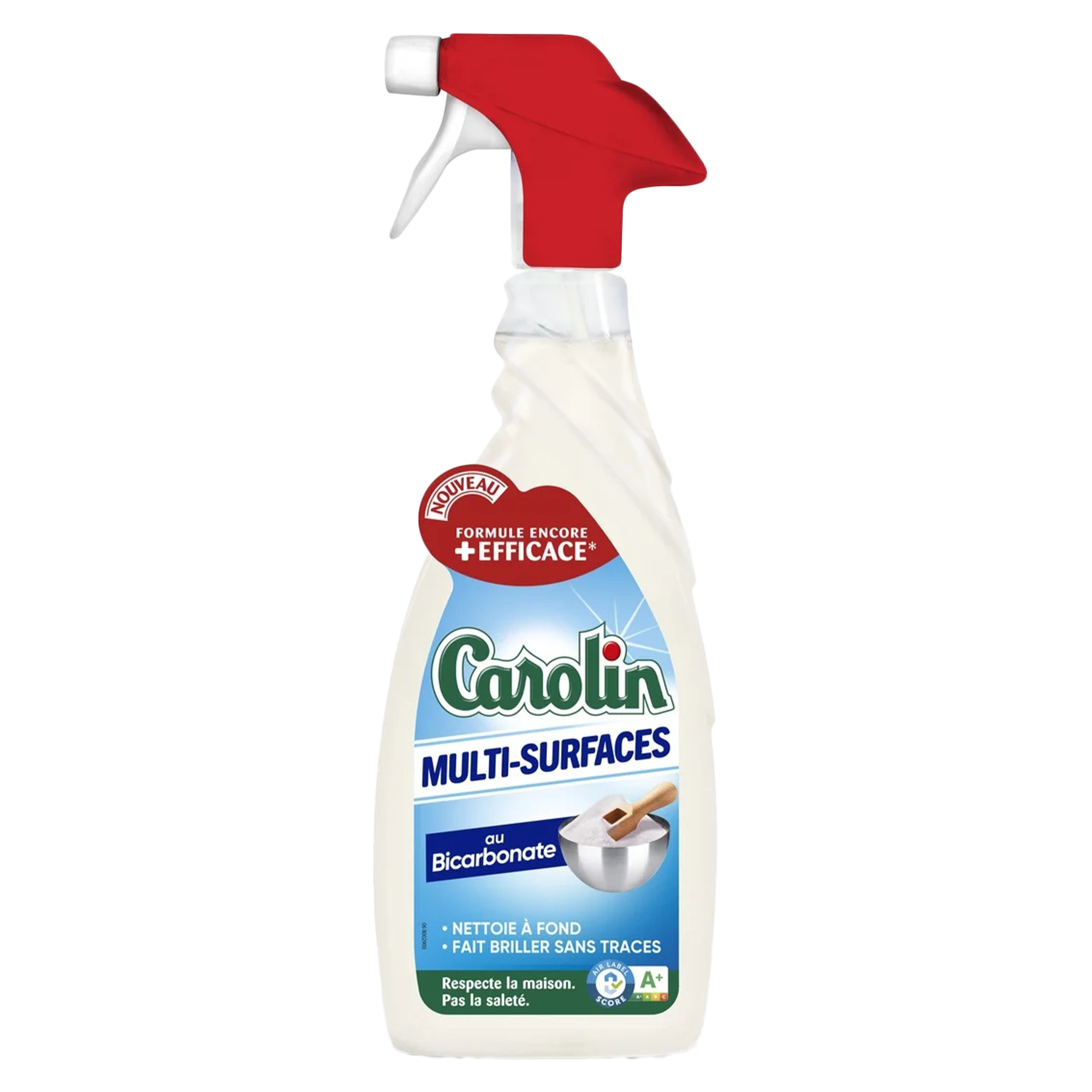Spray nettoyant multi-surfaces au bicarbonate