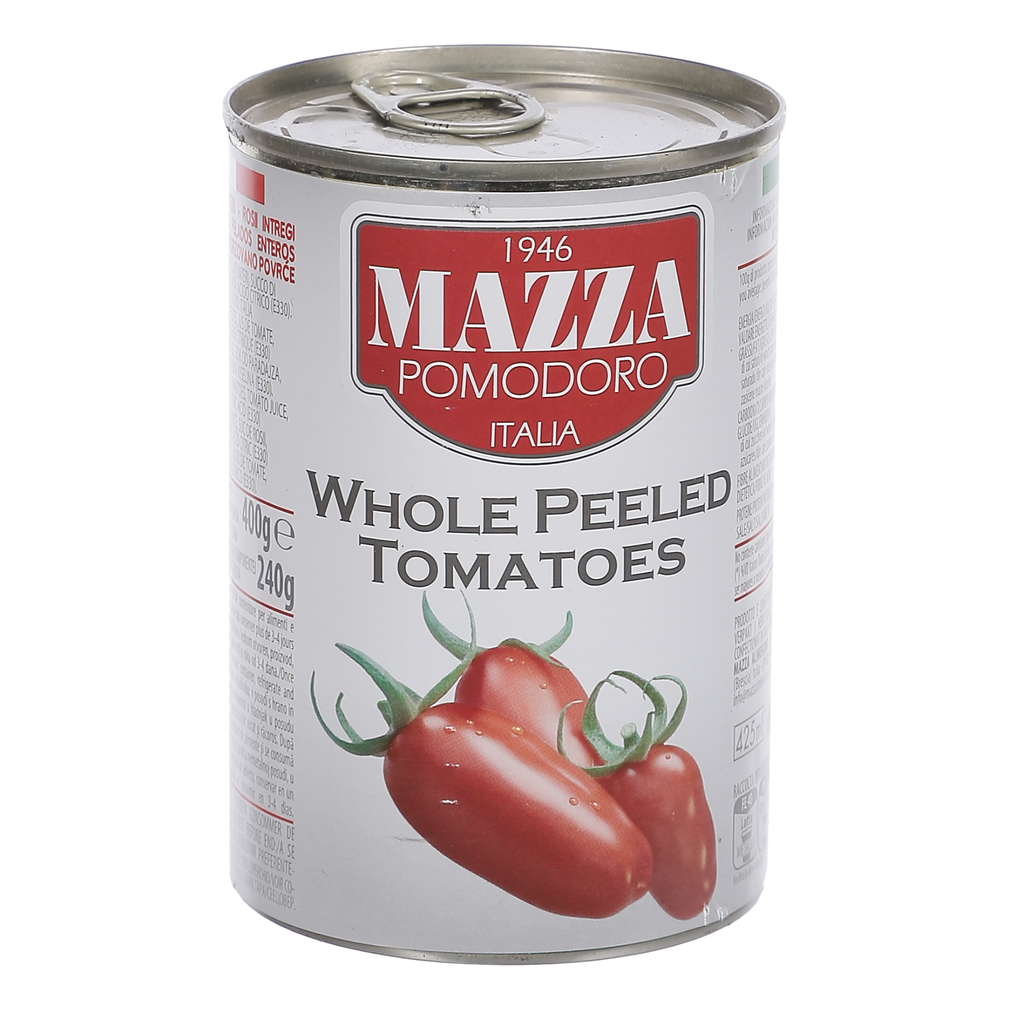 Lot de 3 boîtes de tomates pelées entières