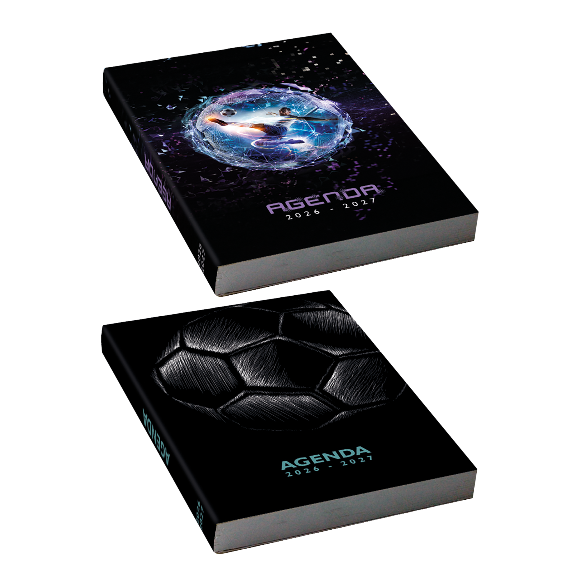 Agenda à motifs football 2026/2027