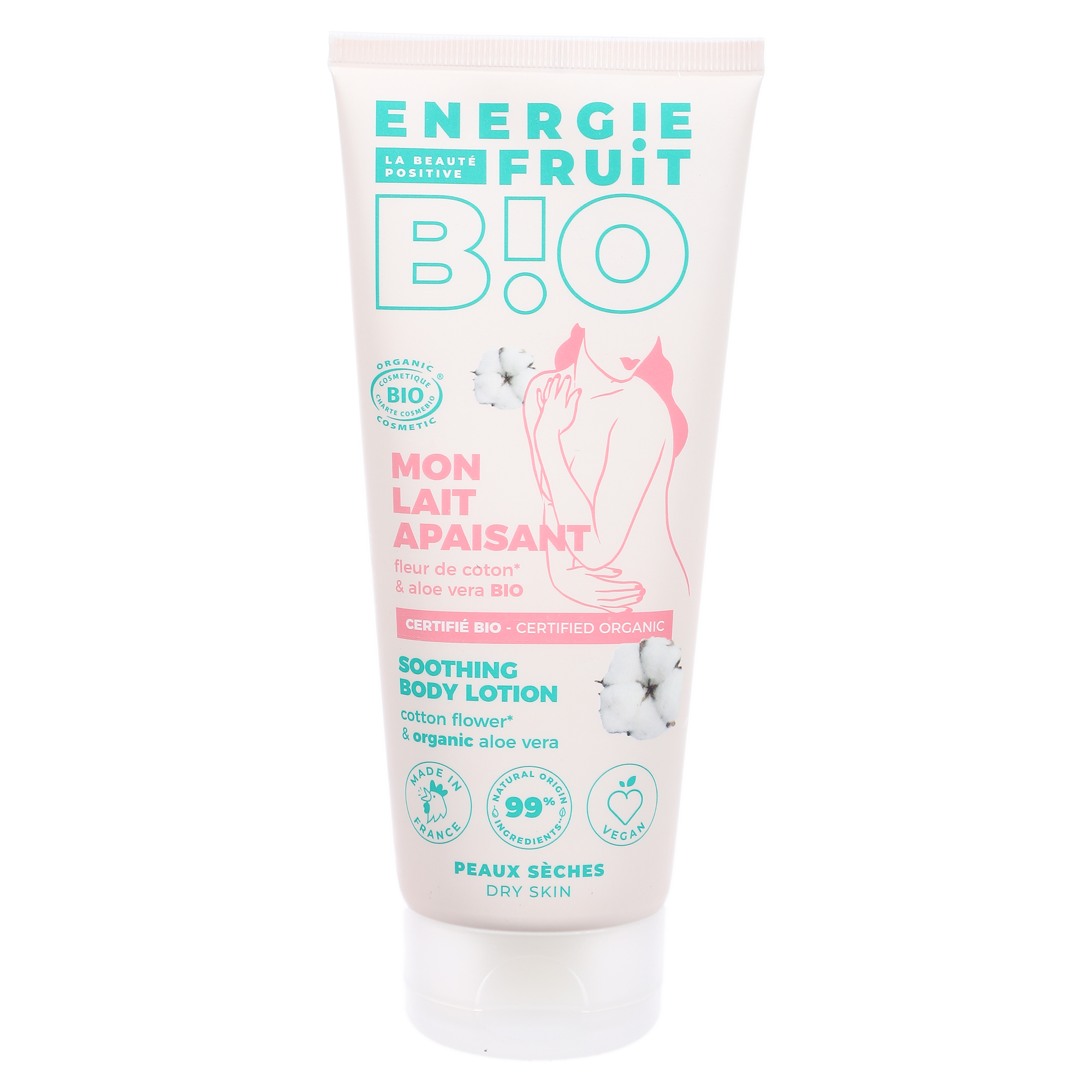 Lait corps doux apaisant fleur de coton