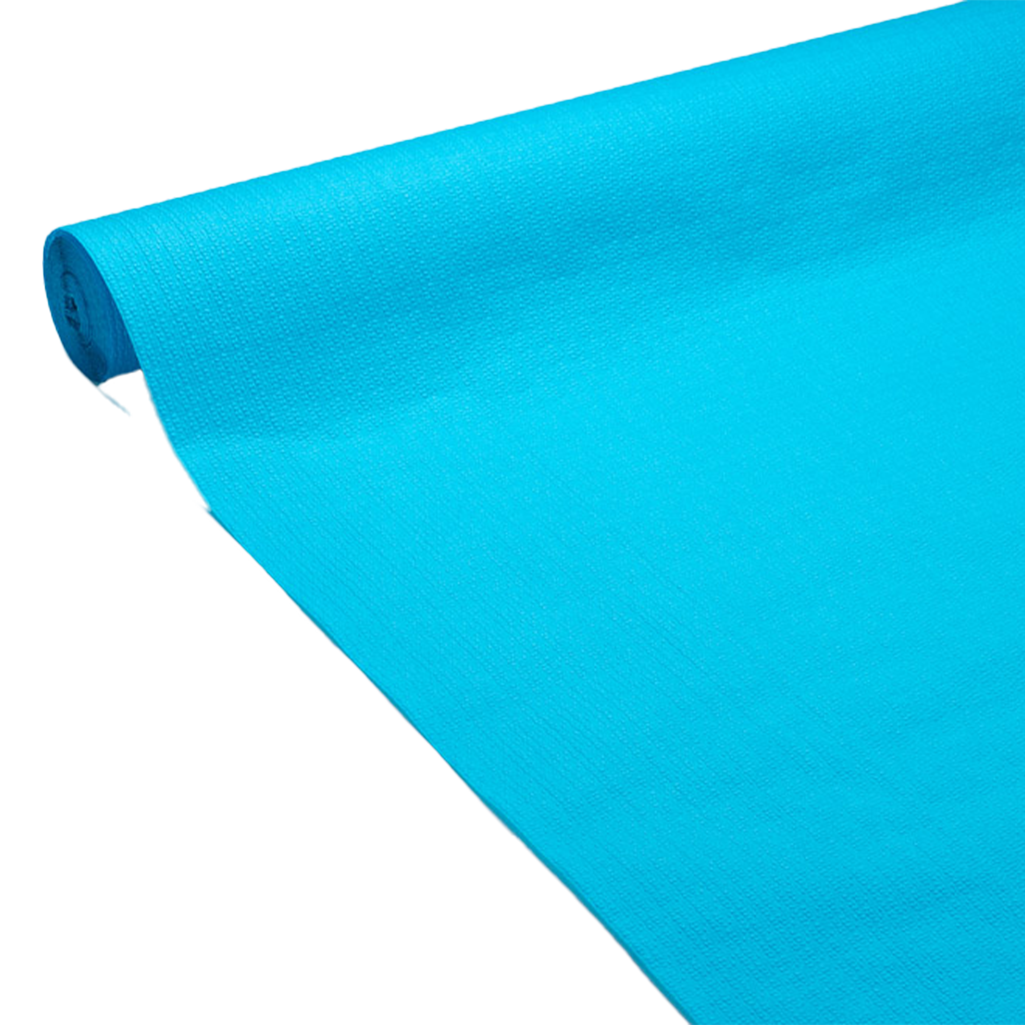 Nappe en papier gaufré turquoise