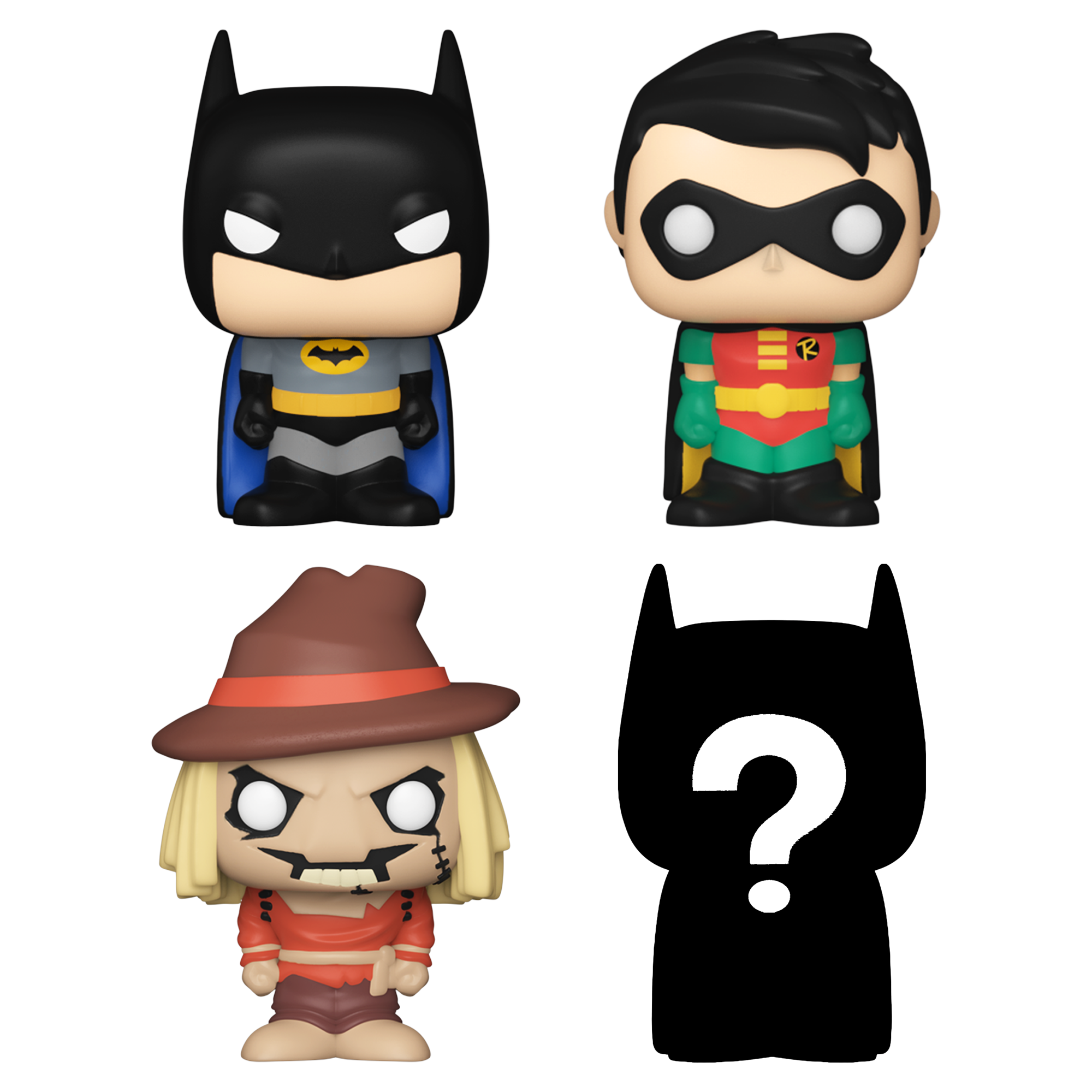 Figurine POP DC - Batman 4 figurines