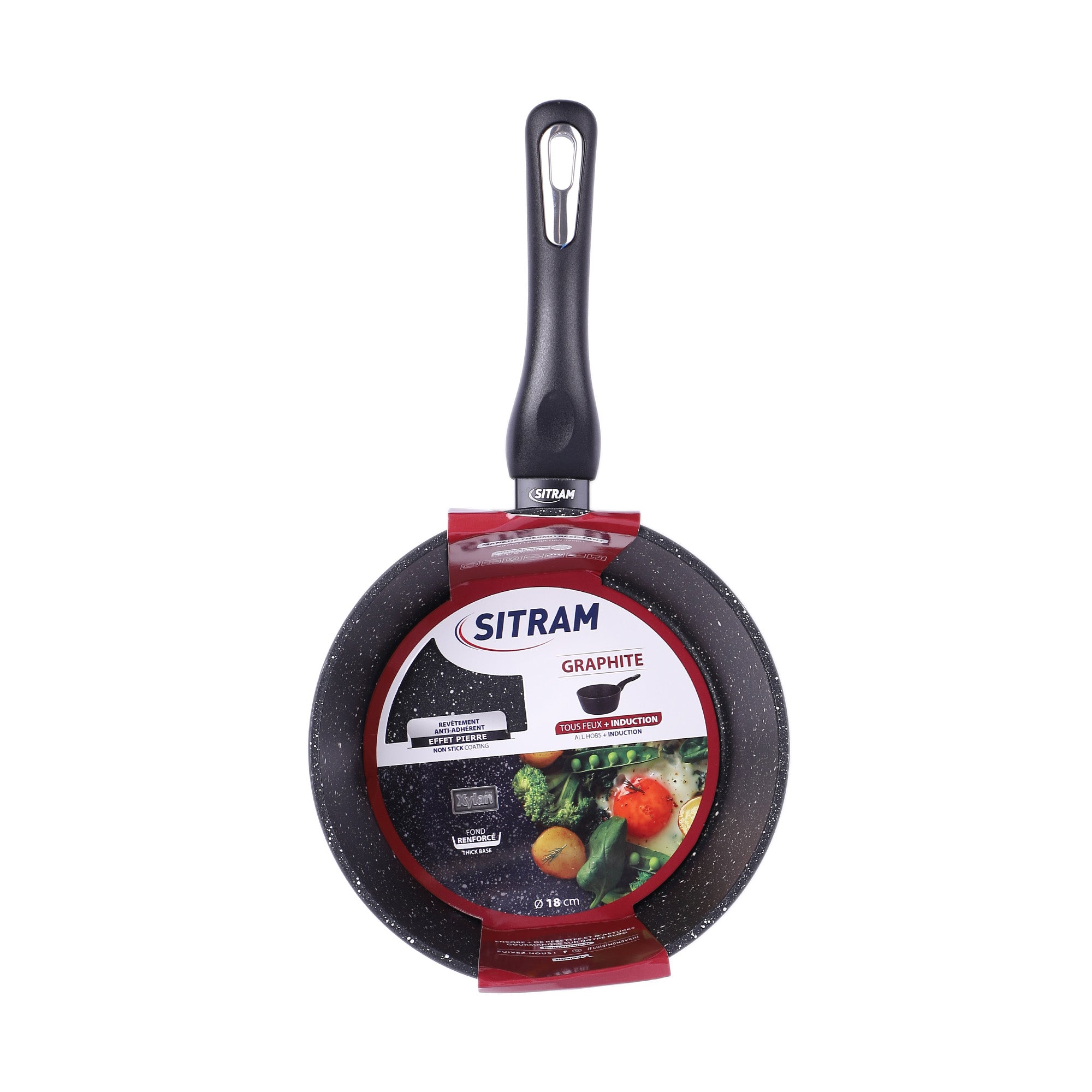 Casserole induction 18x8 cm
