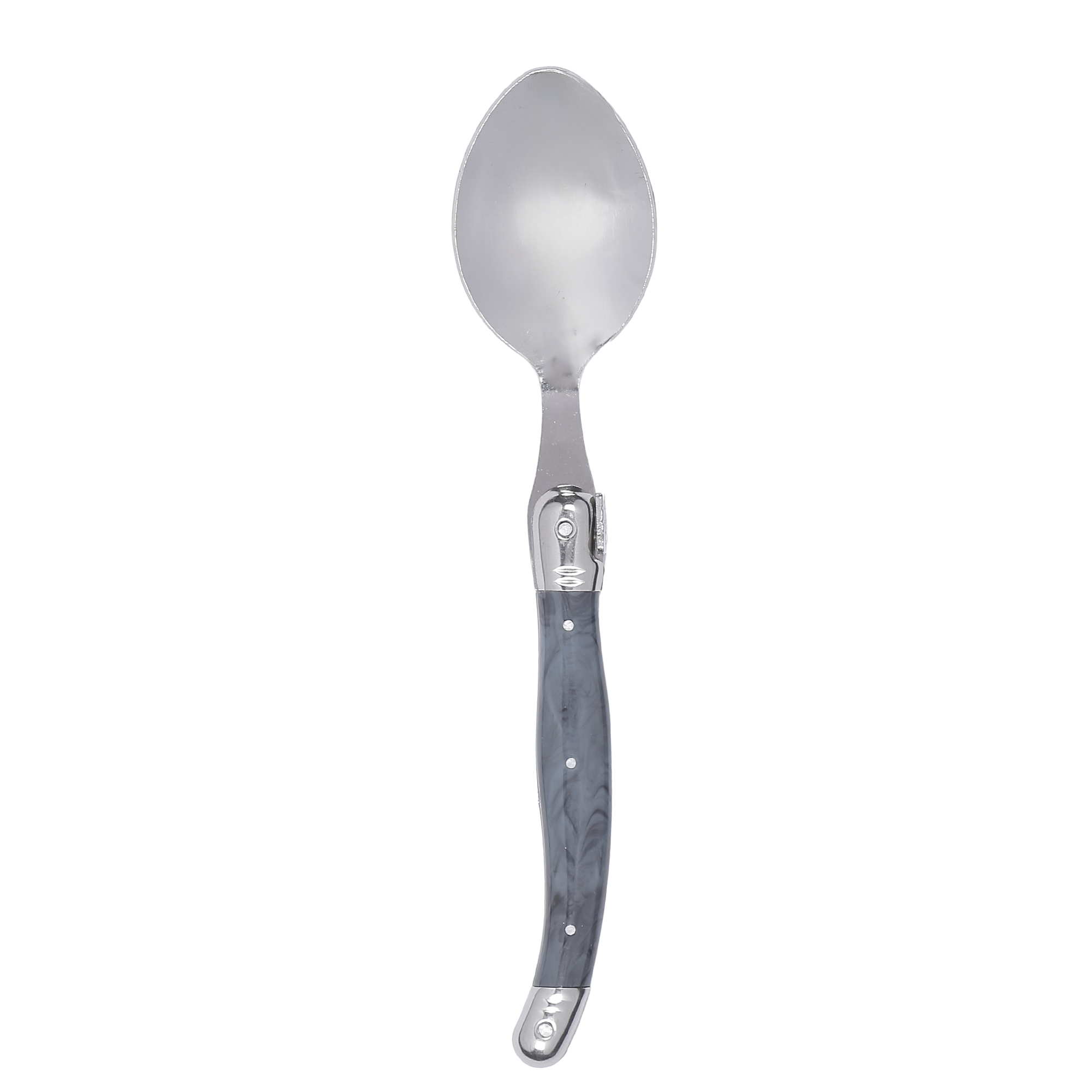6 cuillères à soupe grise Laguiole