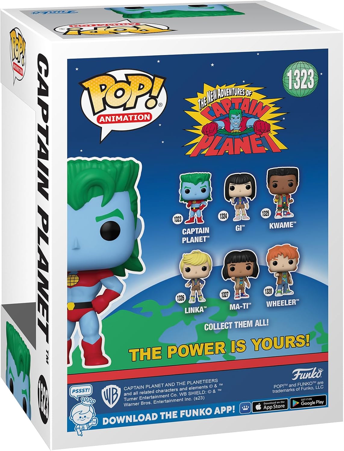Figurine POP Captain Planet 9cm