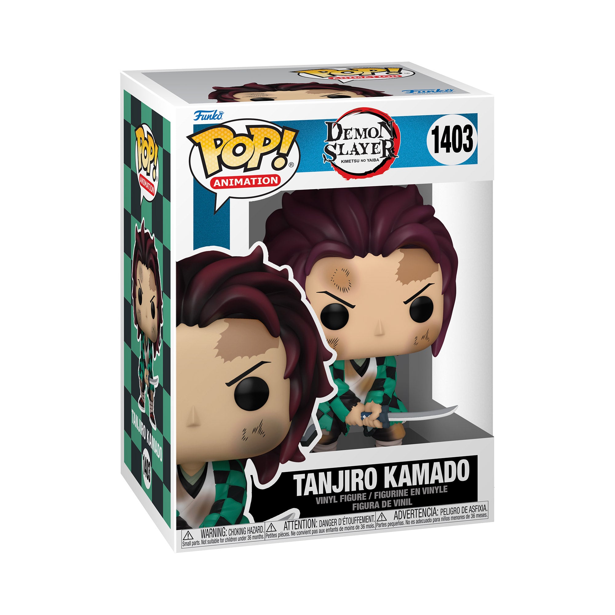 Figurine Pop Demon Slayer Tanjiro Training