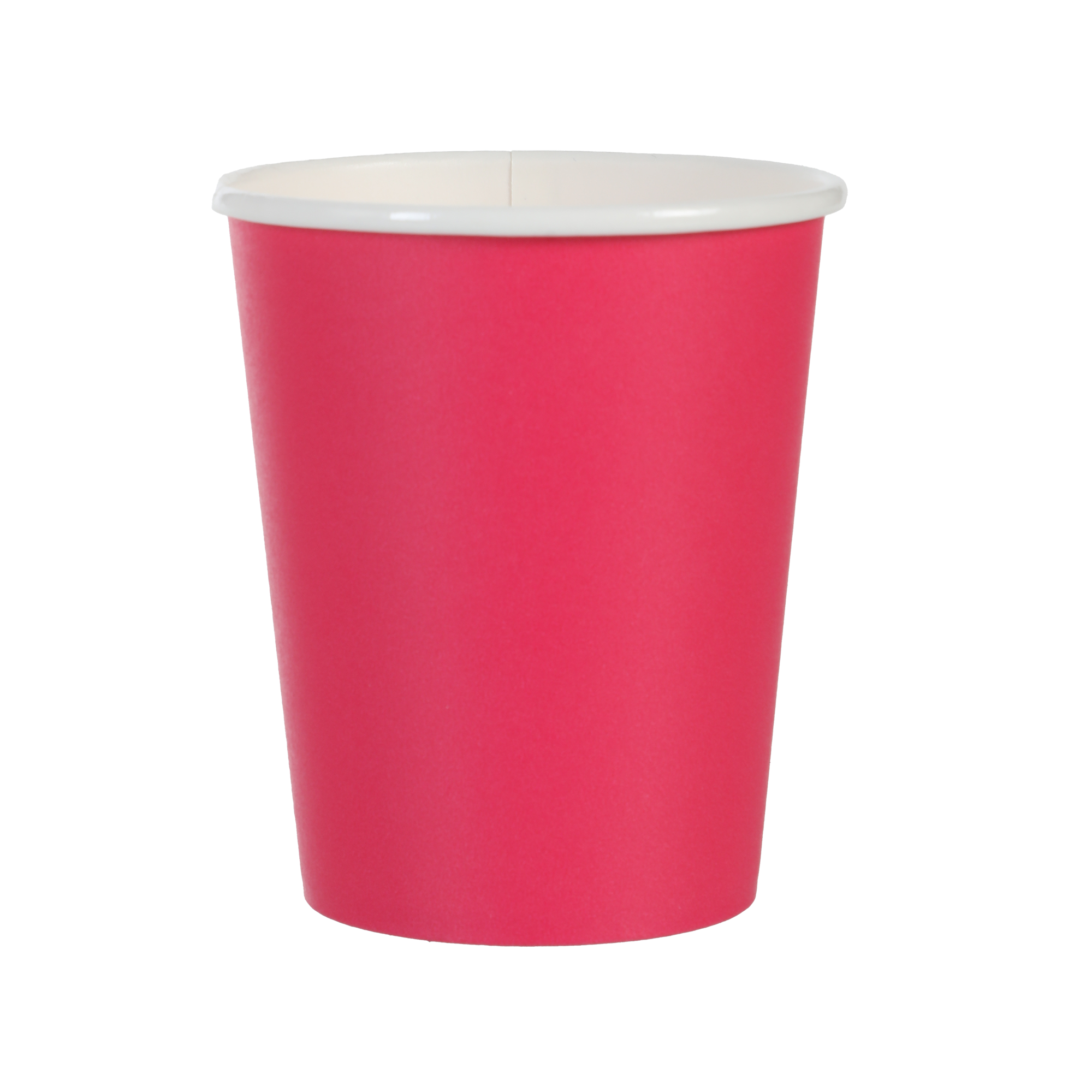 12 gobelets en carton fuchsia