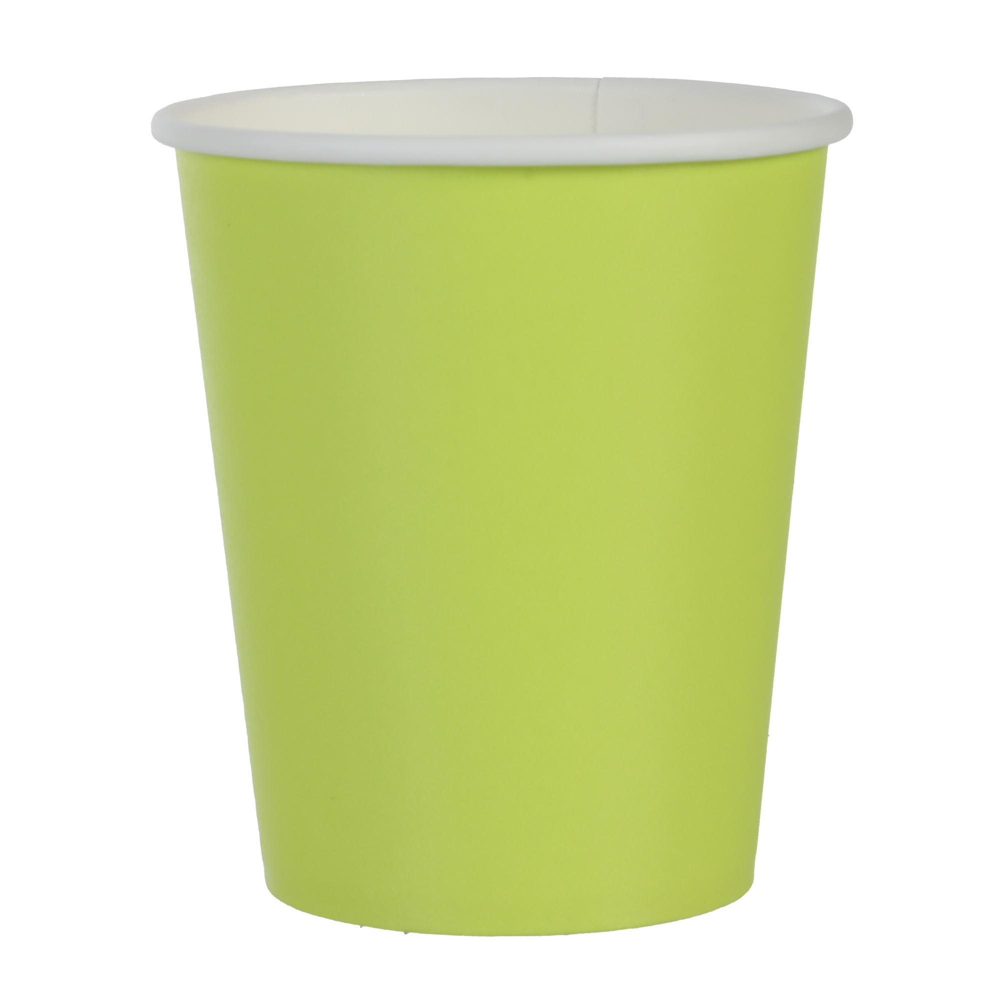 12 gobelets en carton anis